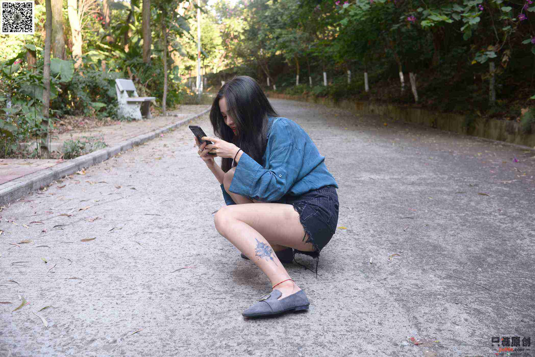 图片[10]-[只糖棉袜]NO.178 文文 海蓝时见鲸[179P] – 速更版-美库