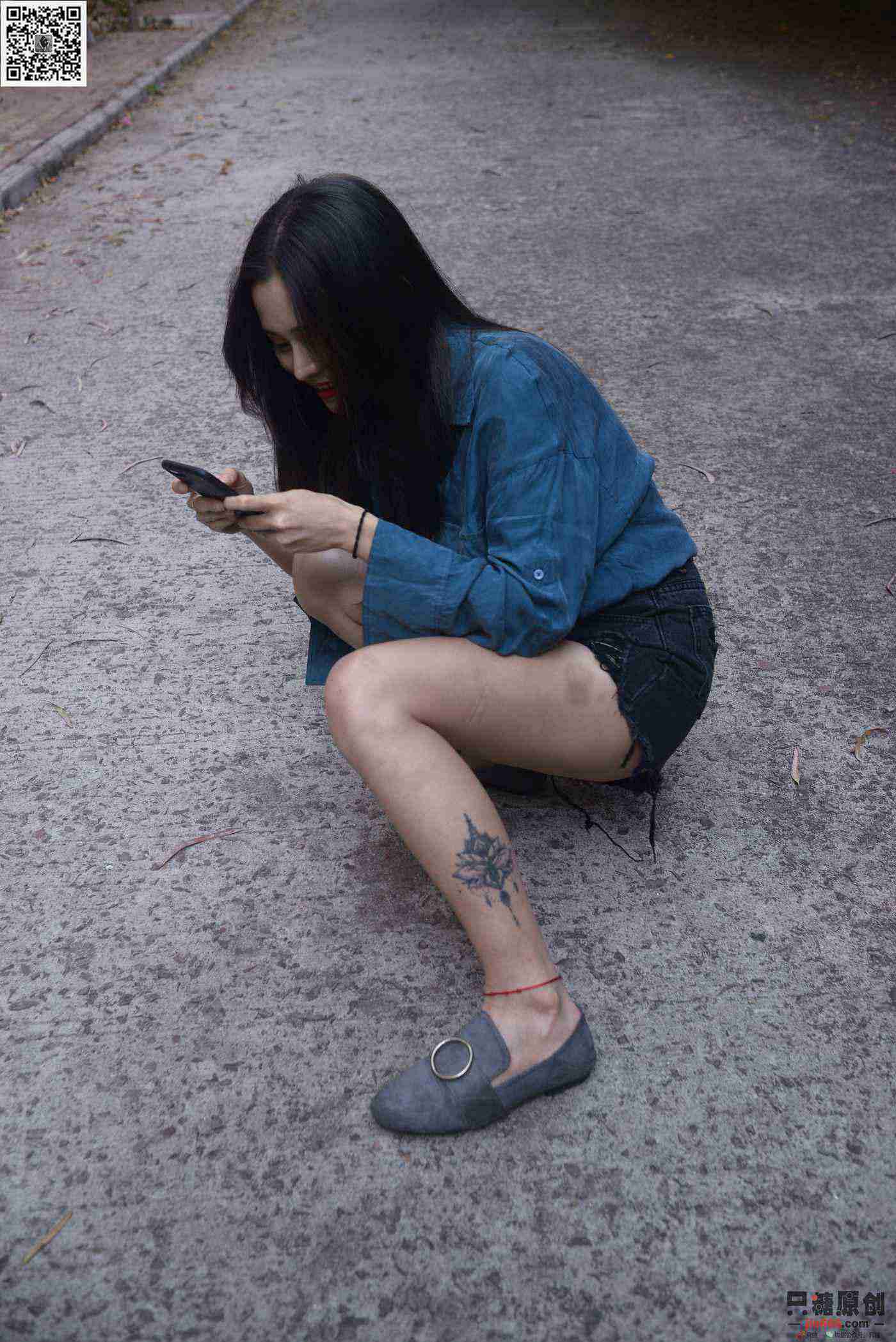 图片[11]-[只糖棉袜]NO.178 文文 海蓝时见鲸[179P] – 速更版-美库