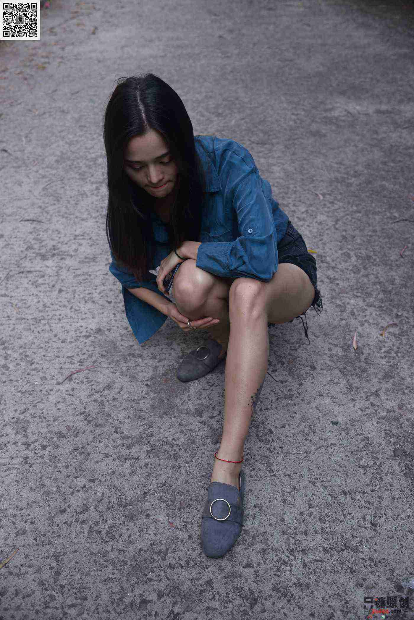 图片[12]-[只糖棉袜]NO.178 文文 海蓝时见鲸[179P] – 速更版-美库