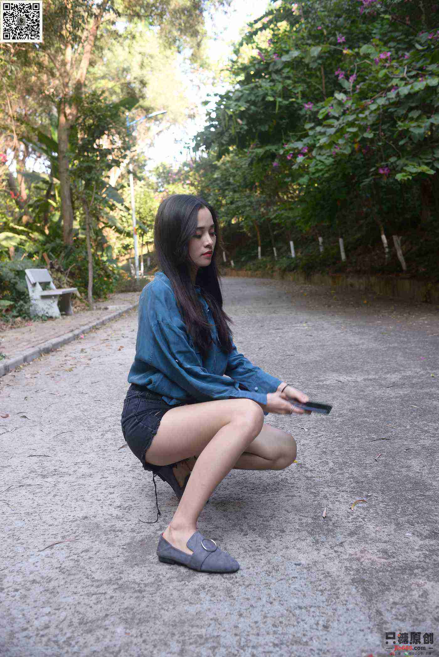 图片[14]-[只糖棉袜]NO.178 文文 海蓝时见鲸[179P] – 速更版-美库