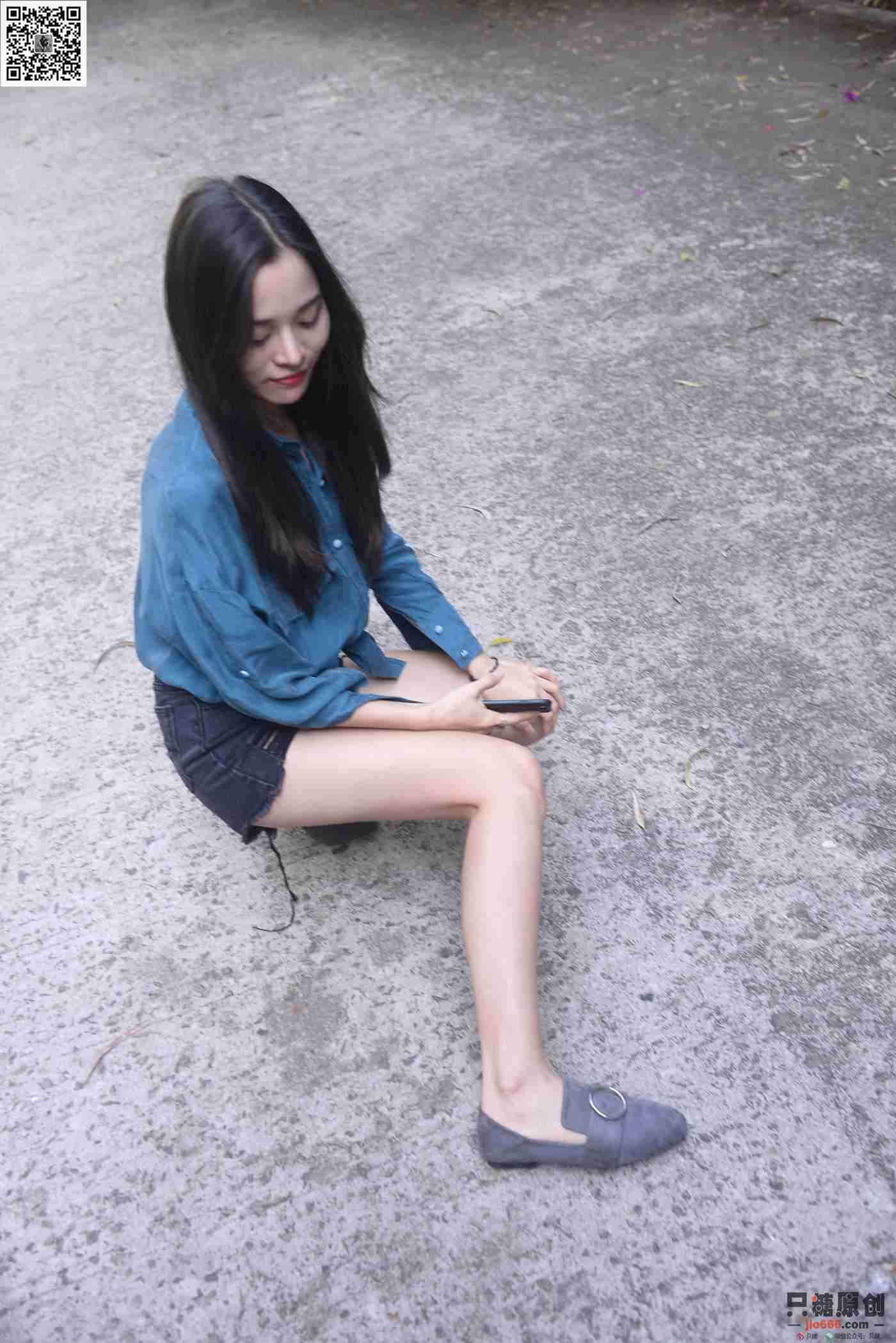 图片[17]-[只糖棉袜]NO.178 文文 海蓝时见鲸[179P] – 速更版-美库