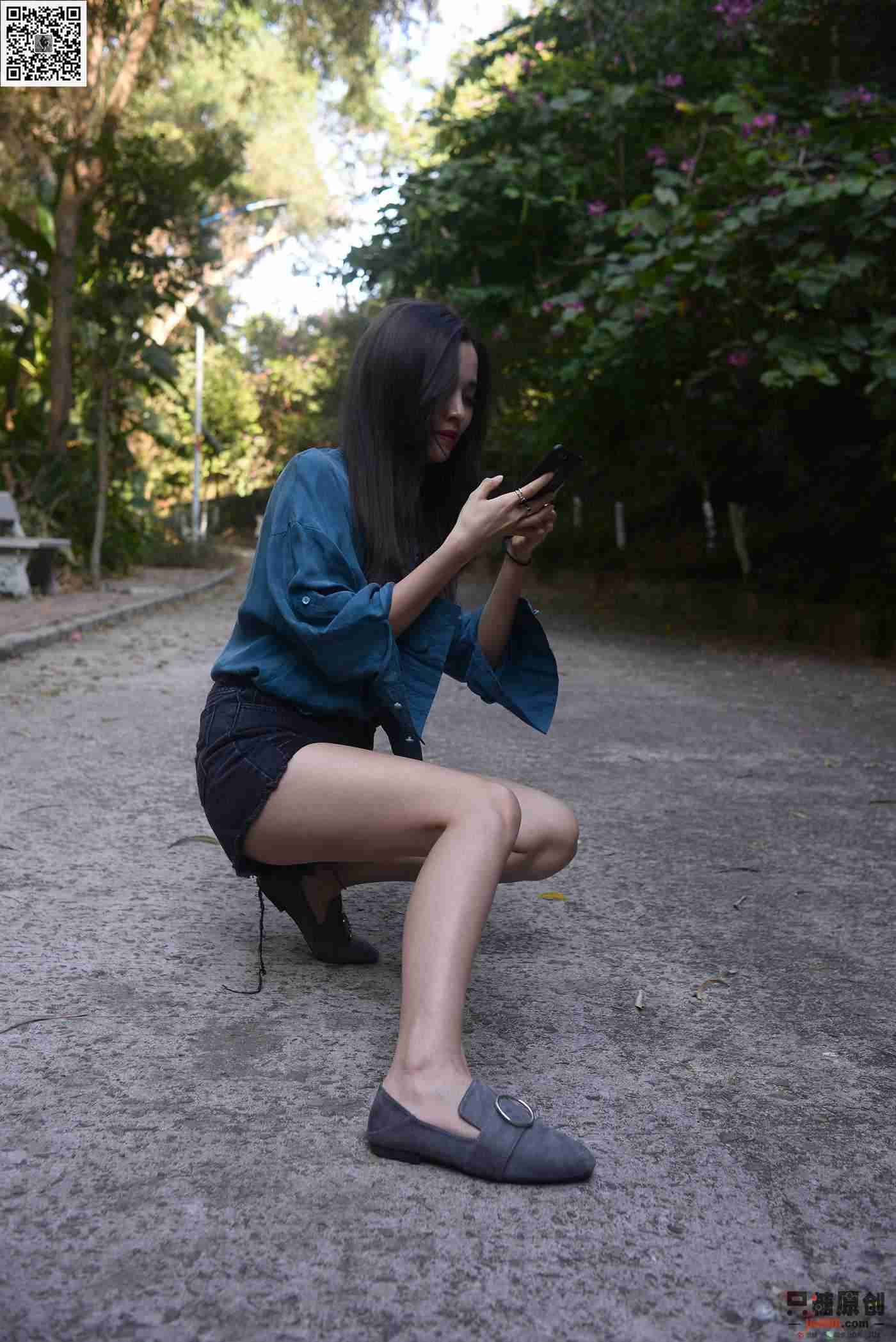 图片[18]-[只糖棉袜]NO.178 文文 海蓝时见鲸[179P] – 速更版-美库