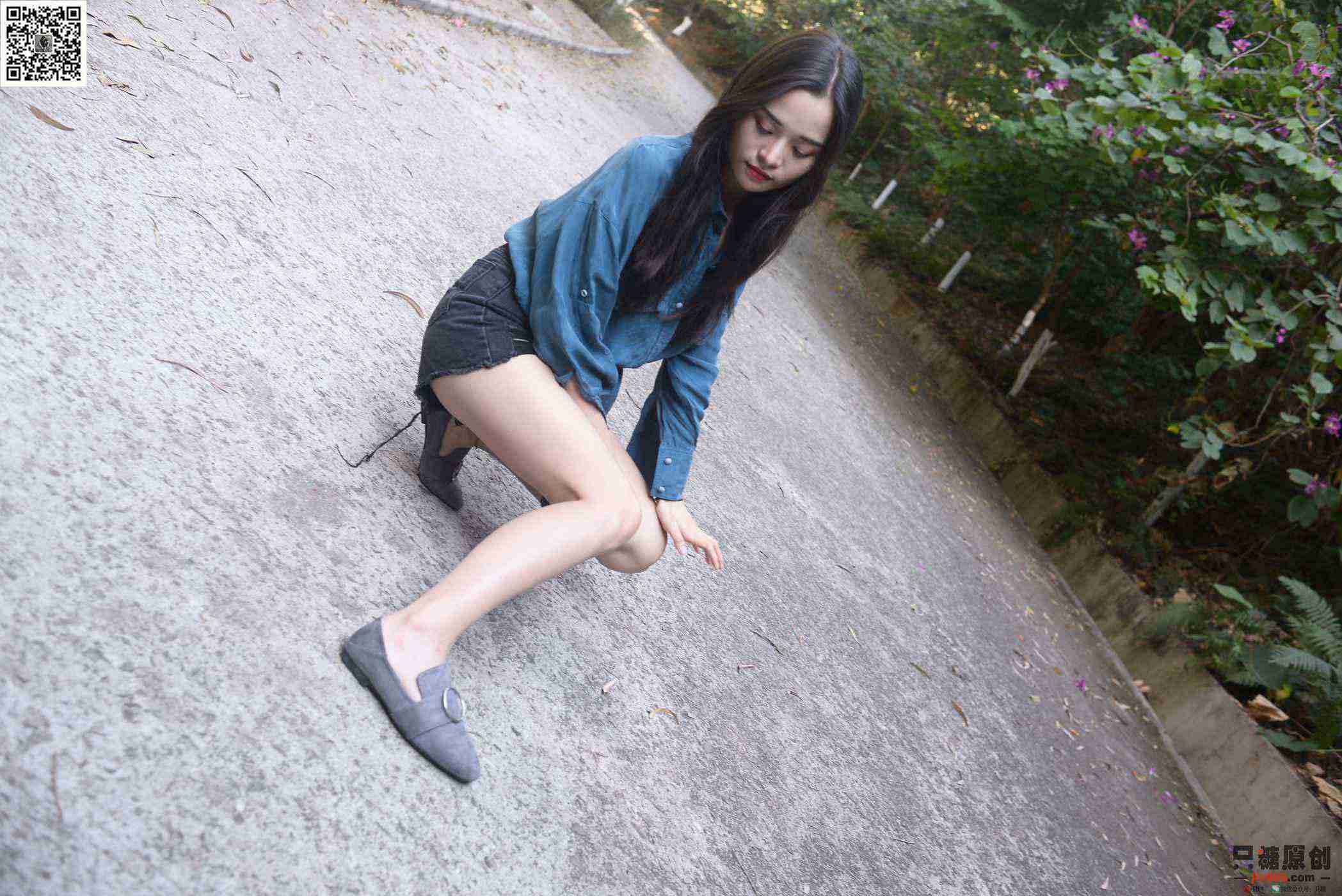 图片[19]-[只糖棉袜]NO.178 文文 海蓝时见鲸[179P] – 速更版-美库