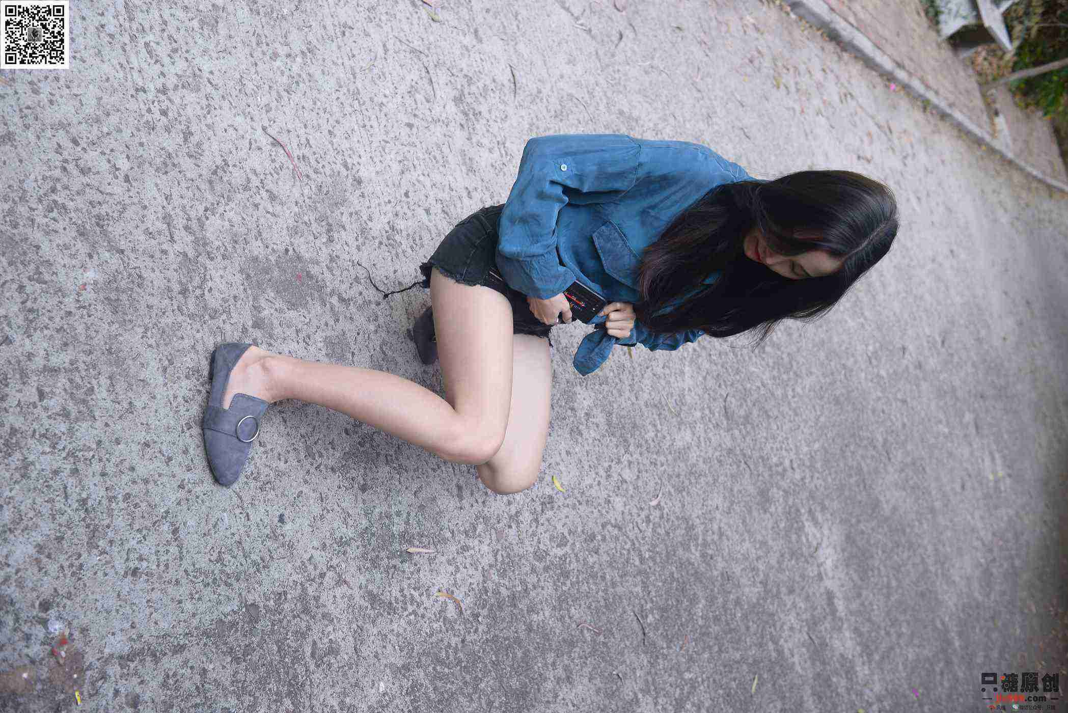 图片[21]-[只糖棉袜]NO.178 文文 海蓝时见鲸[179P] – 速更版-美库