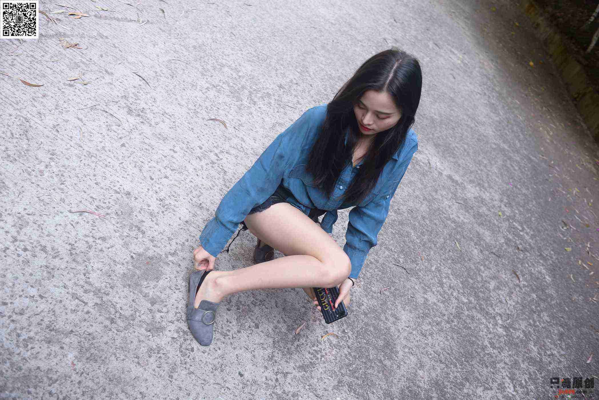 图片[26]-[只糖棉袜]NO.178 文文 海蓝时见鲸[179P] – 速更版-美库