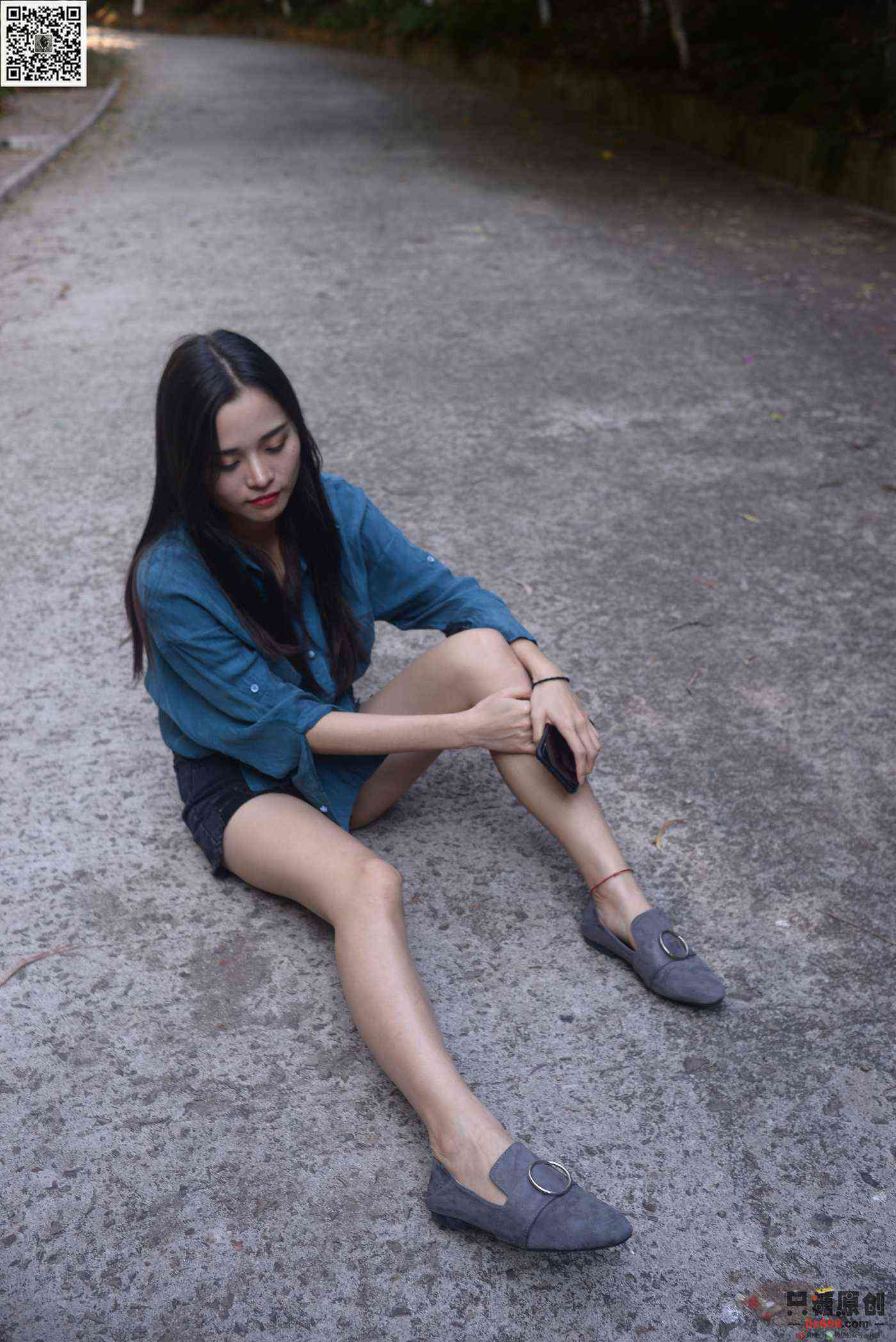 图片[28]-[只糖棉袜]NO.178 文文 海蓝时见鲸[179P] – 速更版-美库