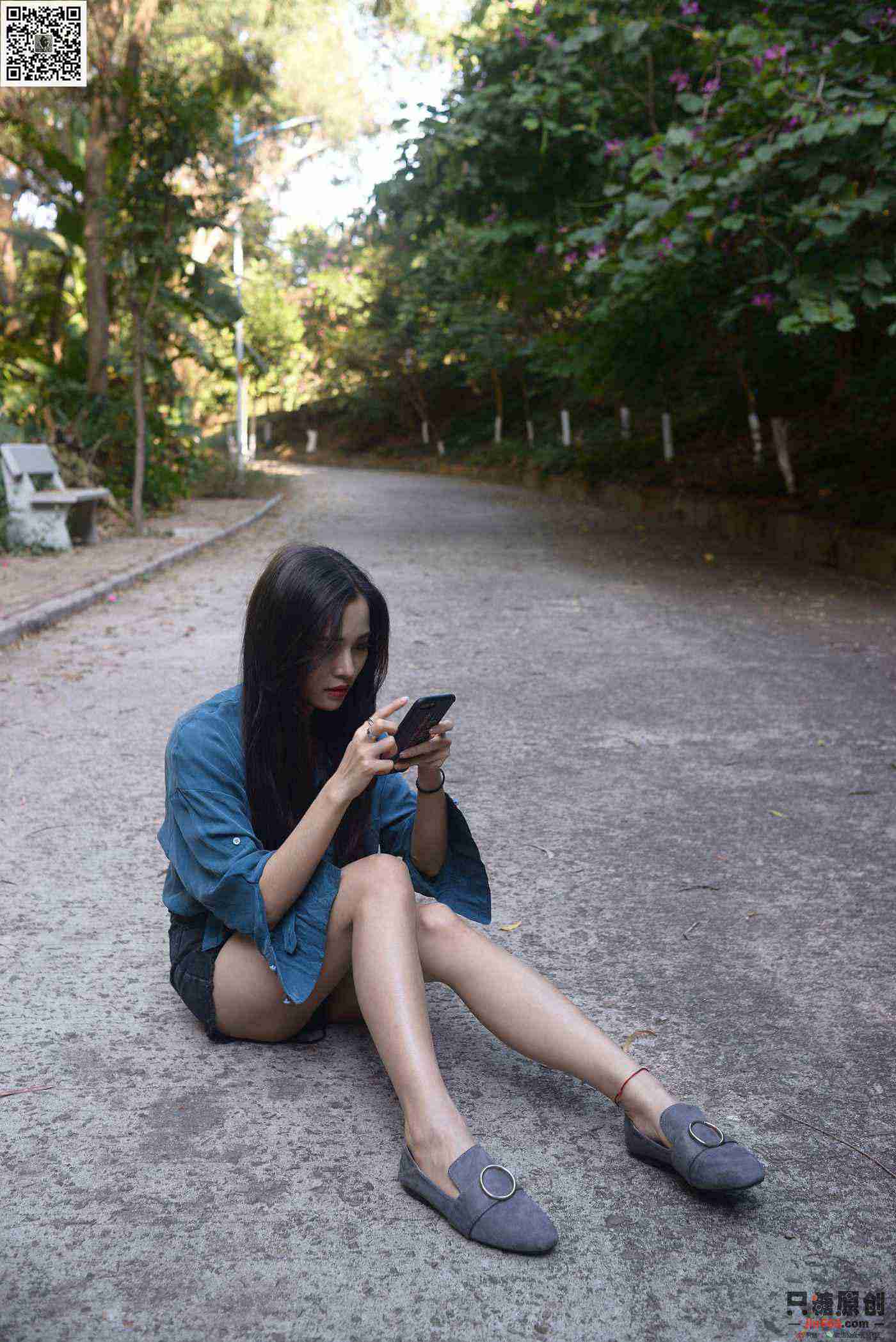 图片[30]-[只糖棉袜]NO.178 文文 海蓝时见鲸[179P] – 速更版-美库