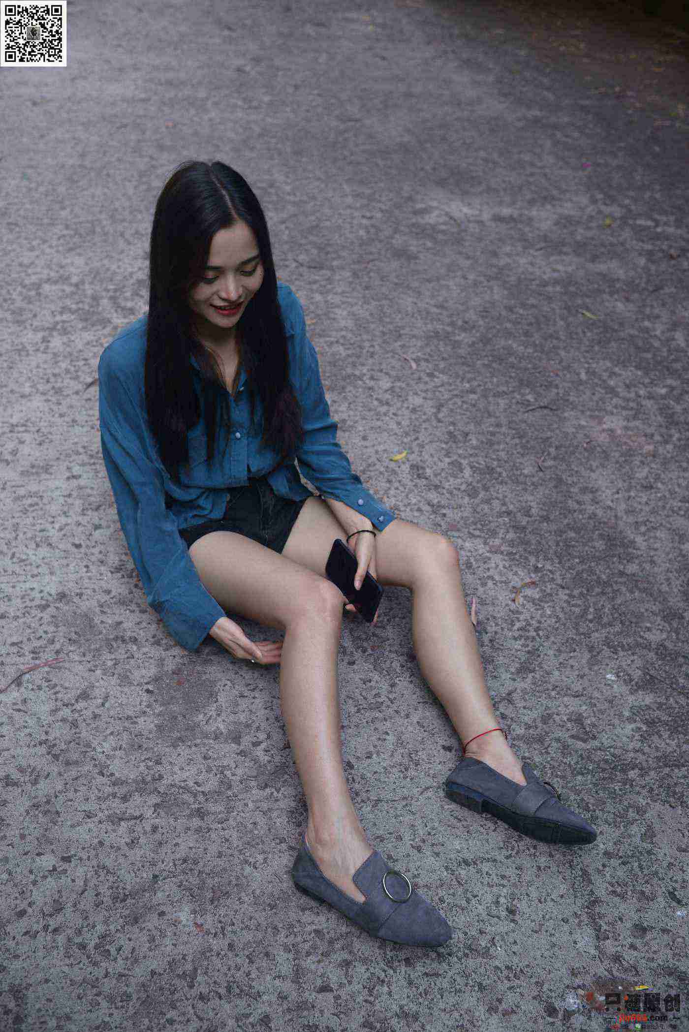 图片[33]-[只糖棉袜]NO.178 文文 海蓝时见鲸[179P] – 速更版-美库