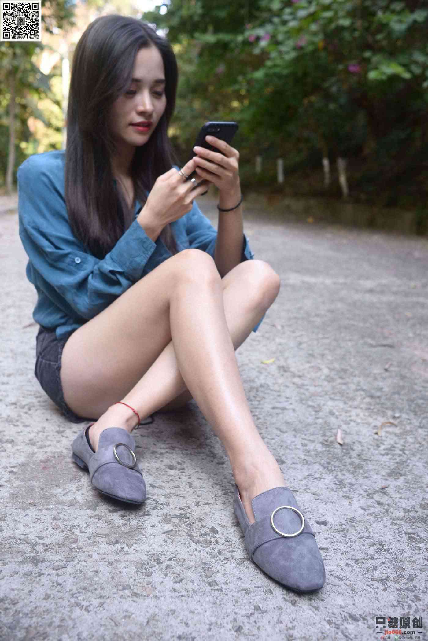 图片[34]-[只糖棉袜]NO.178 文文 海蓝时见鲸[179P] – 速更版-美库