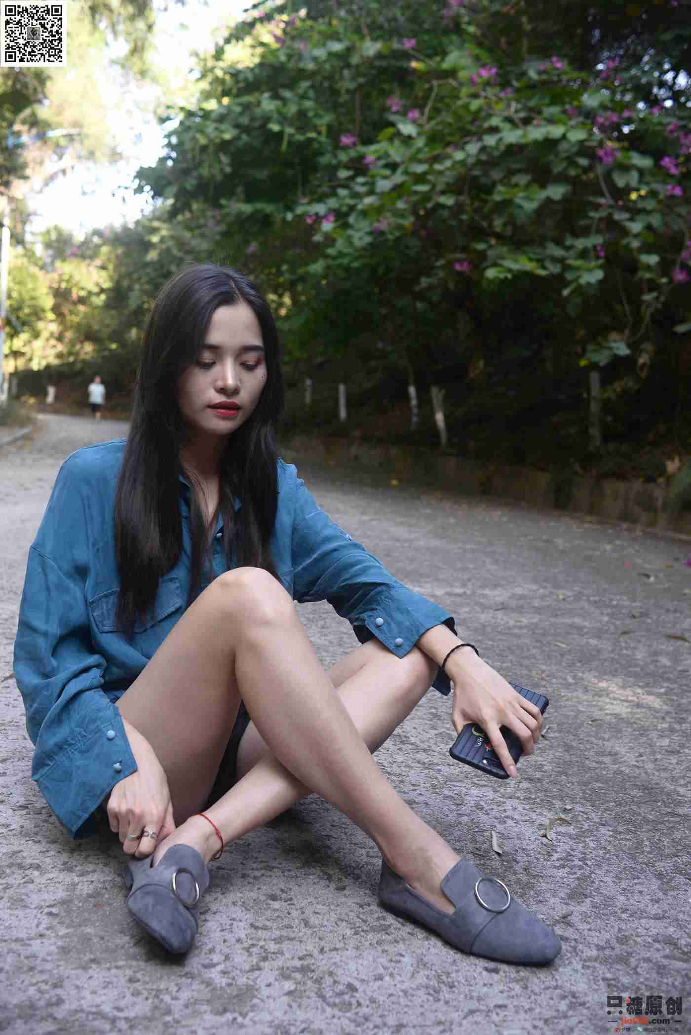 图片[39]-[只糖棉袜]NO.178 文文 海蓝时见鲸[179P] – 速更版-美库