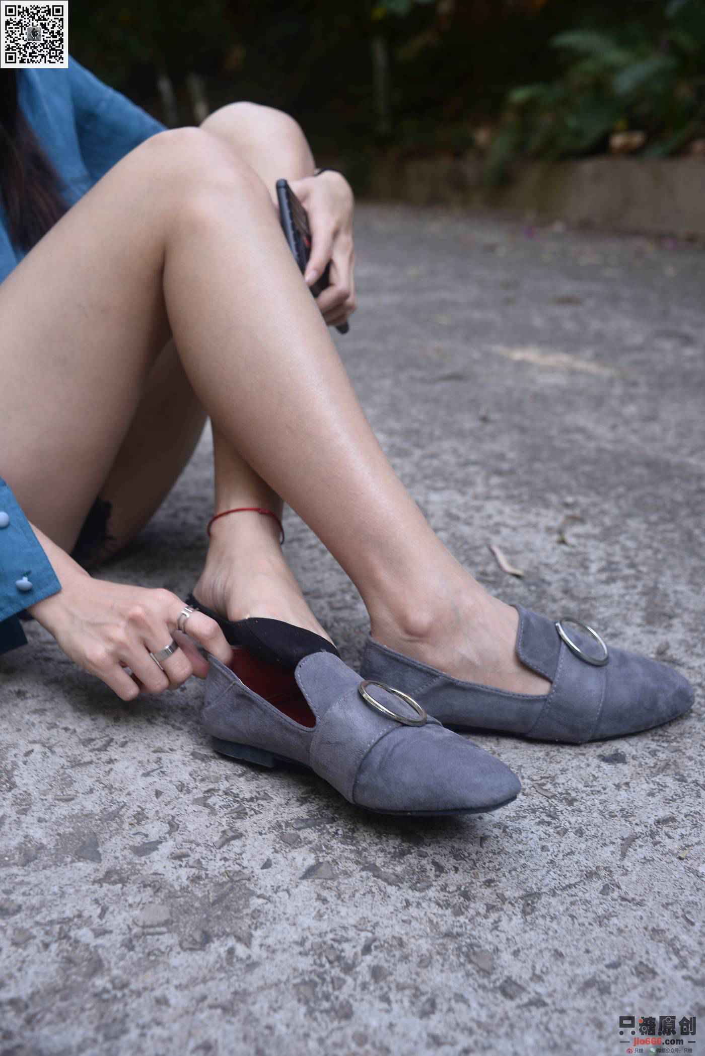 图片[41]-[只糖棉袜]NO.178 文文 海蓝时见鲸[179P] – 速更版-美库