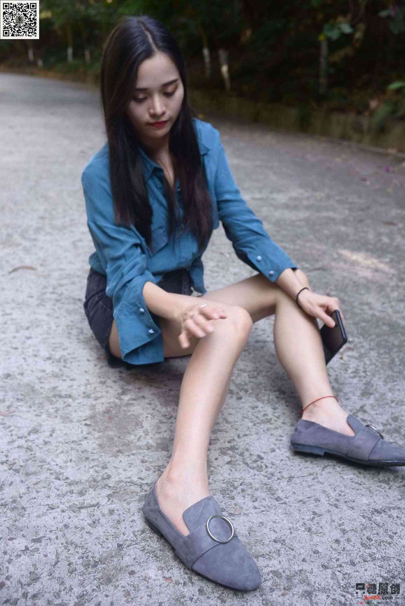 图片[43]-[只糖棉袜]NO.178 文文 海蓝时见鲸[179P] – 速更版-美库