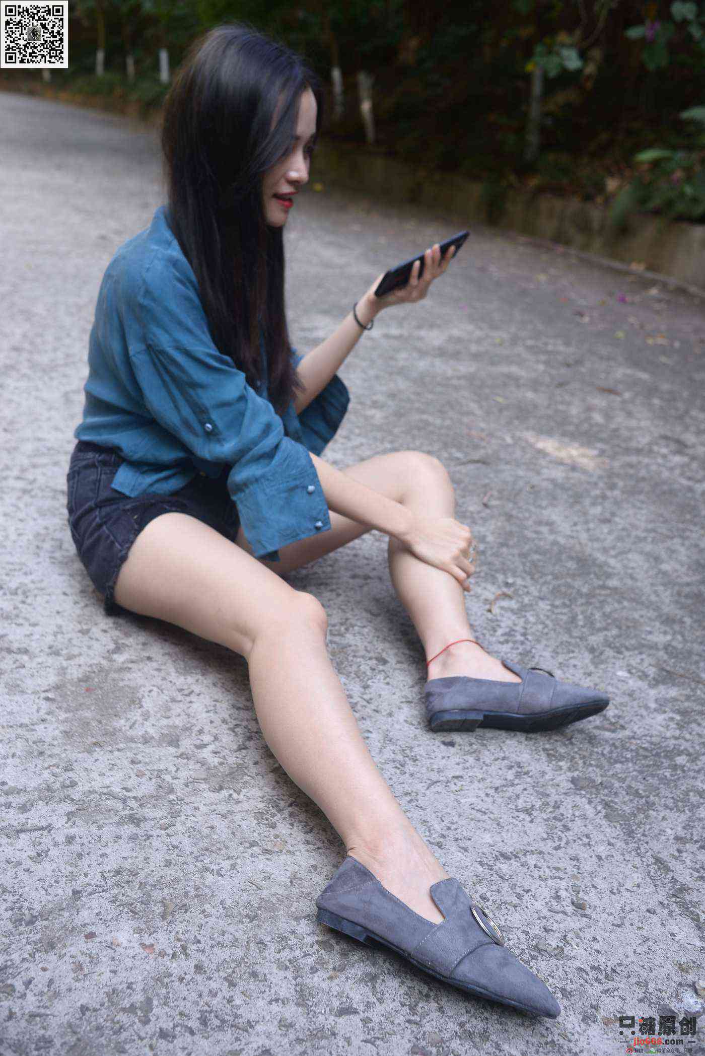 图片[46]-[只糖棉袜]NO.178 文文 海蓝时见鲸[179P] – 速更版-美库