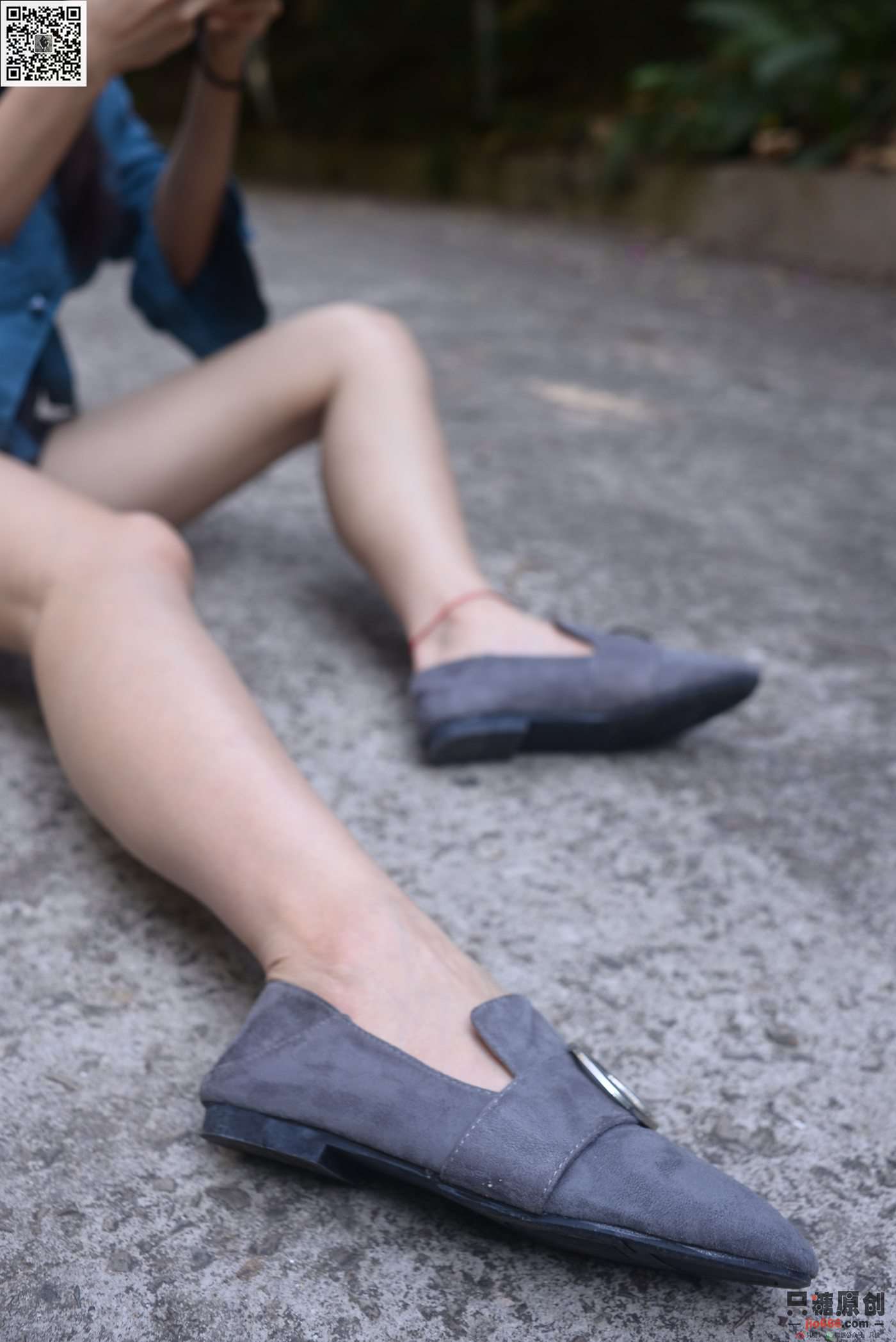 图片[47]-[只糖棉袜]NO.178 文文 海蓝时见鲸[179P] – 速更版-美库