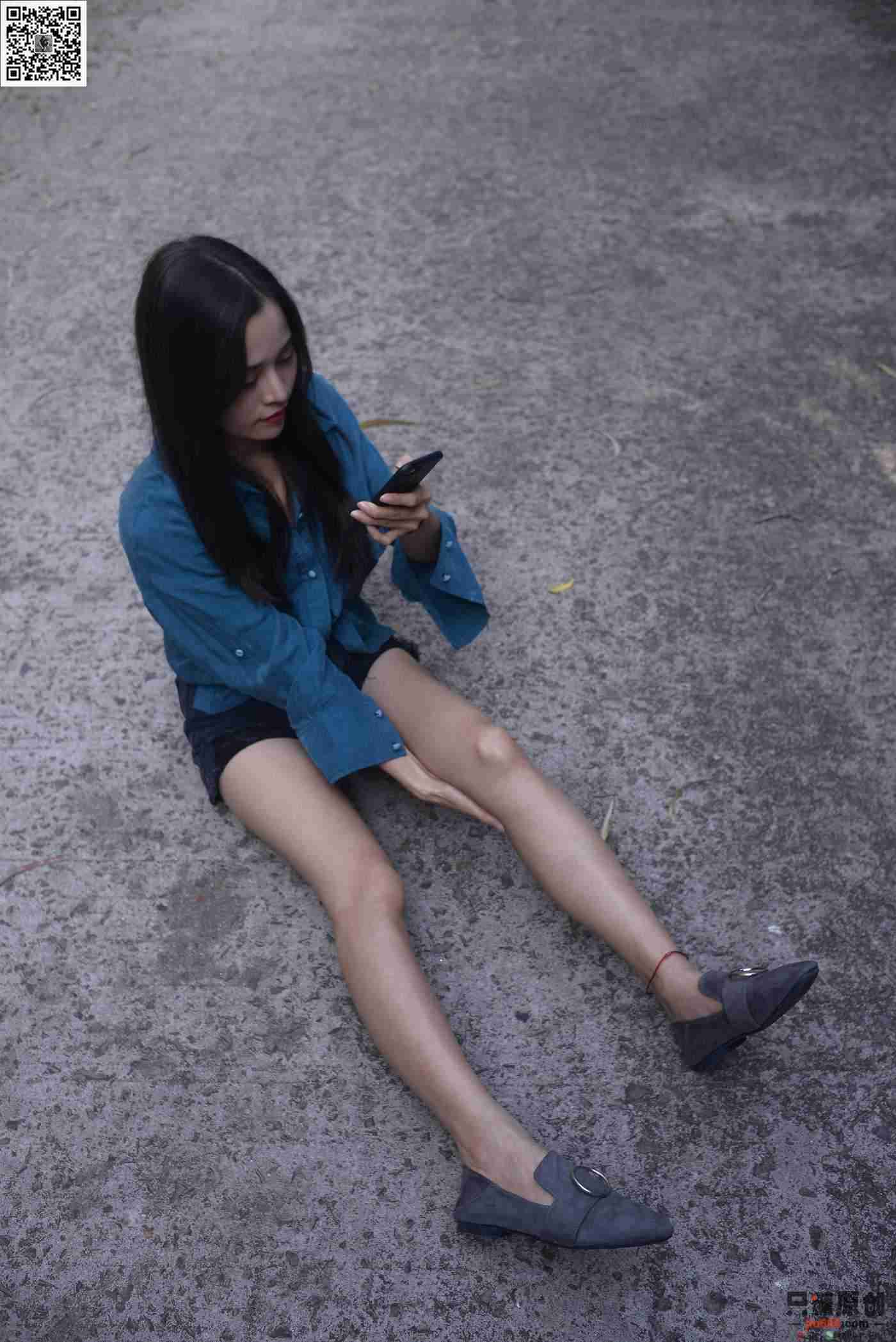 图片[49]-[只糖棉袜]NO.178 文文 海蓝时见鲸[179P] – 速更版-美库