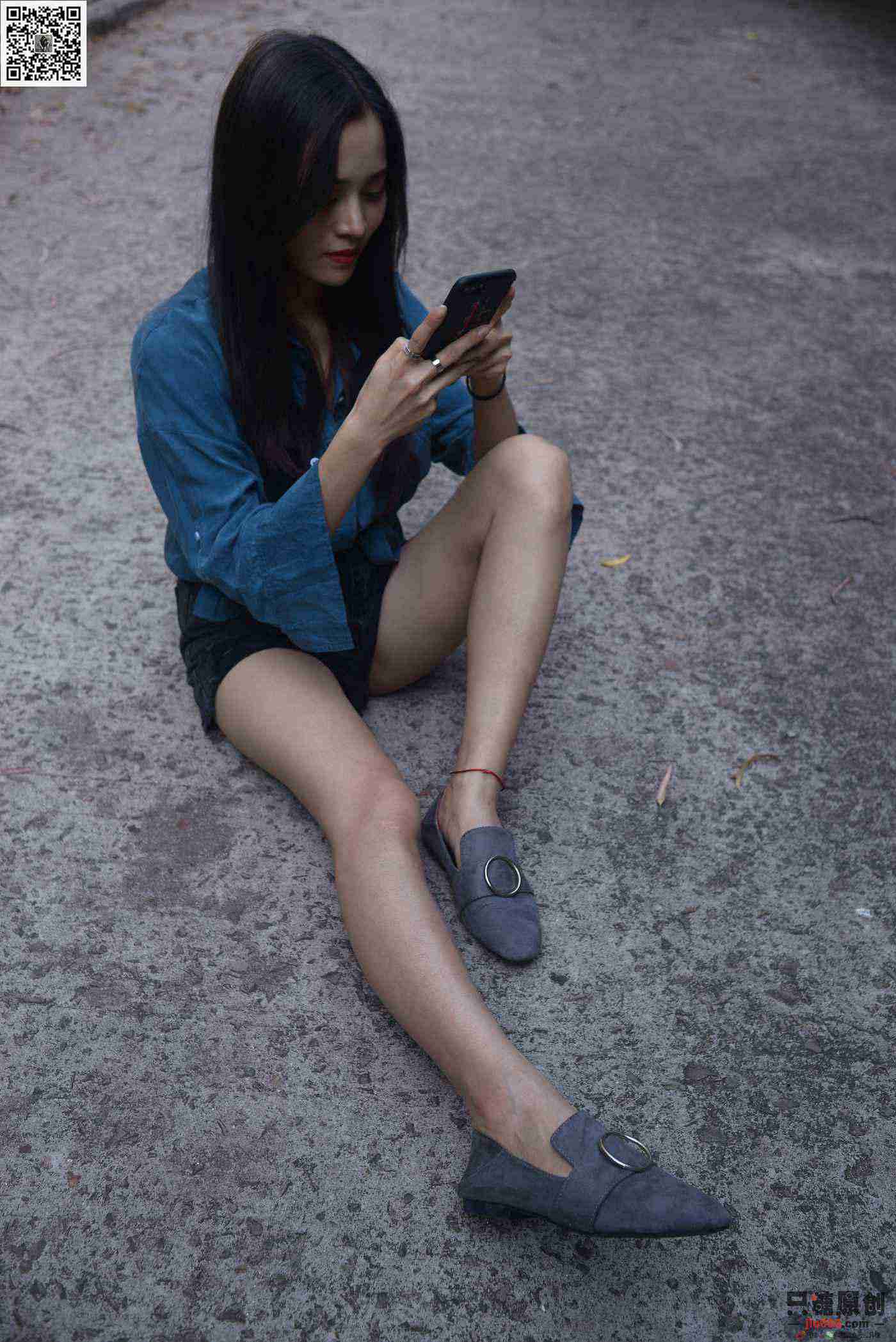 图片[50]-[只糖棉袜]NO.178 文文 海蓝时见鲸[179P] – 速更版-美库