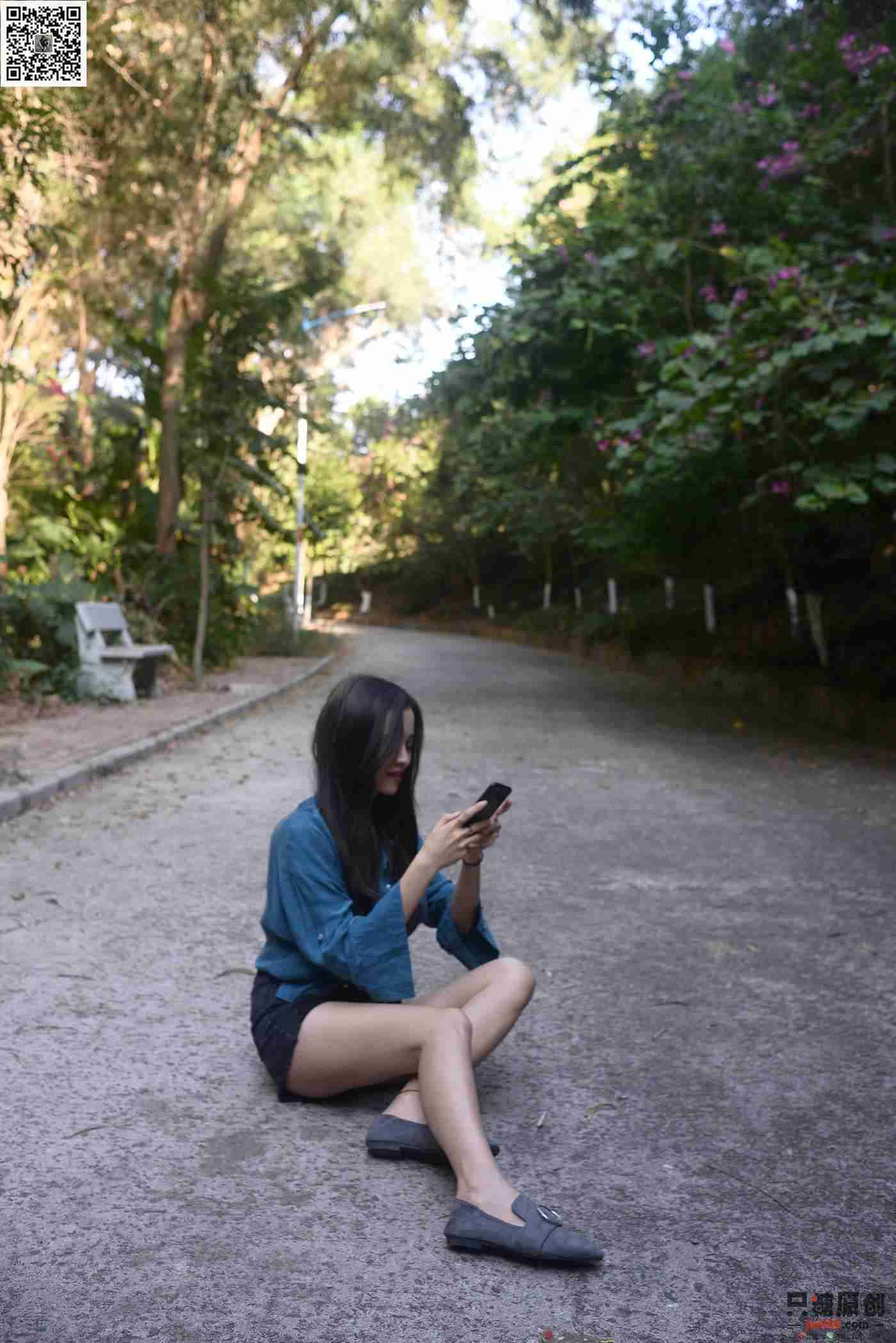 图片[51]-[只糖棉袜]NO.178 文文 海蓝时见鲸[179P] – 速更版-美库