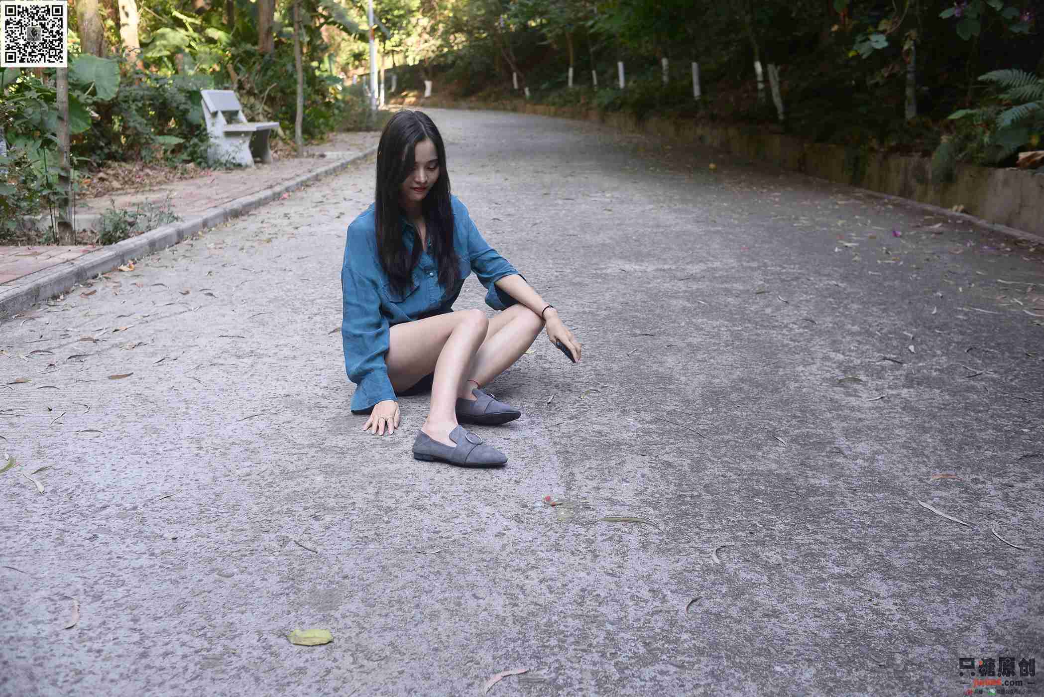 图片[52]-[只糖棉袜]NO.178 文文 海蓝时见鲸[179P] – 速更版-美库