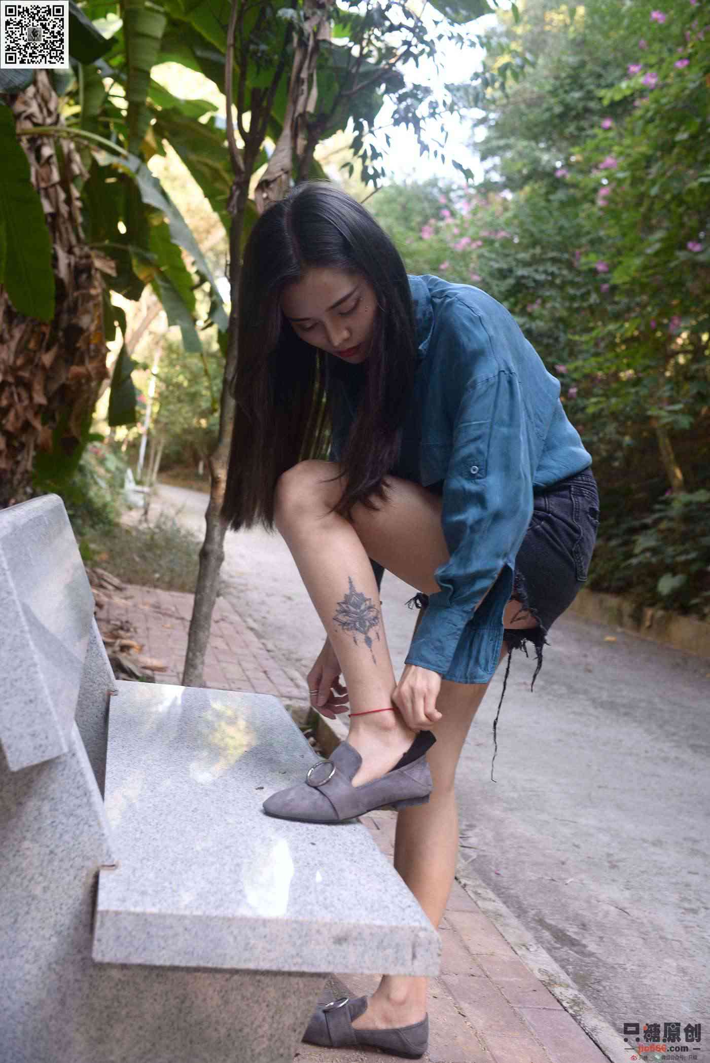 图片[55]-[只糖棉袜]NO.178 文文 海蓝时见鲸[179P] – 速更版-美库