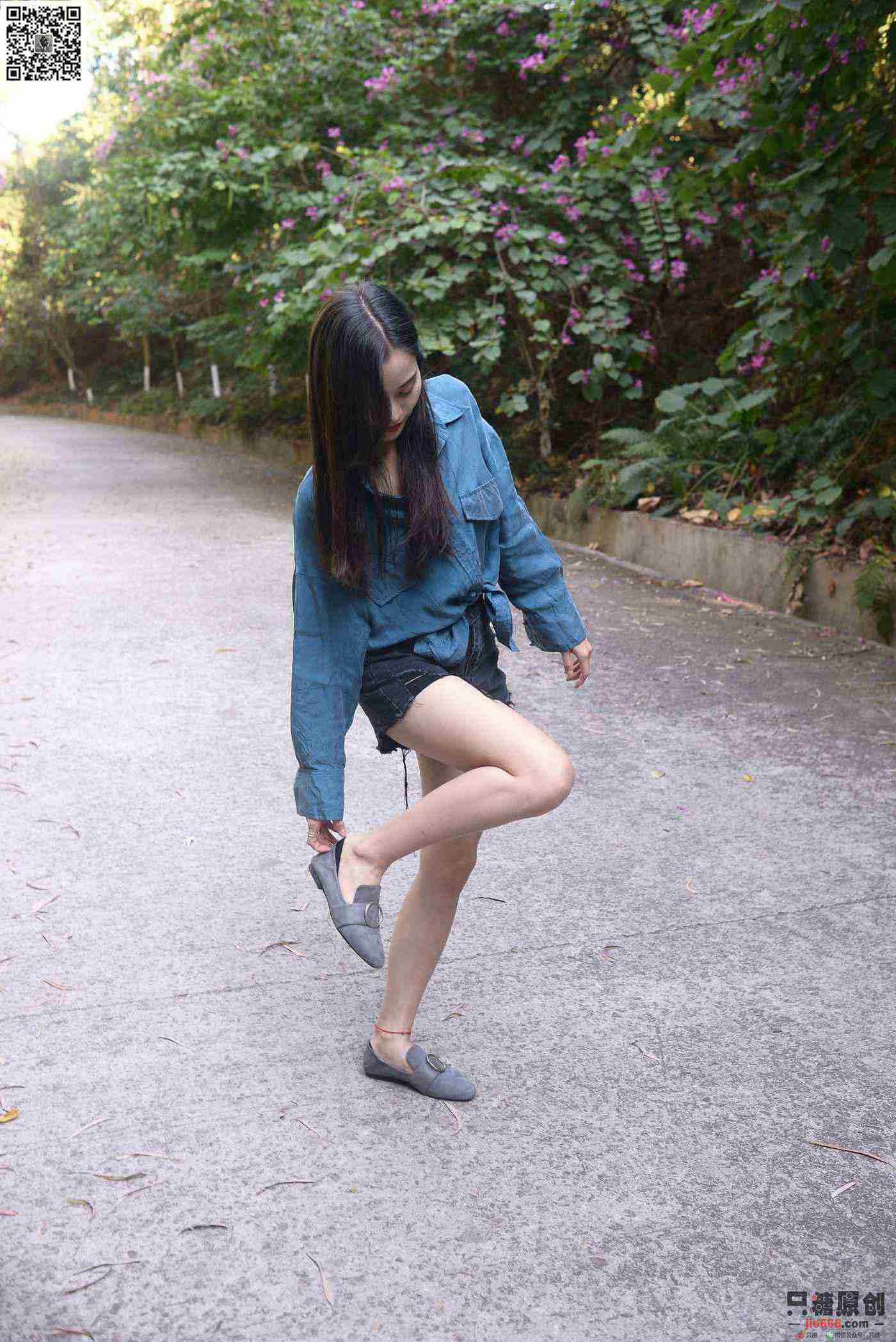 图片[58]-[只糖棉袜]NO.178 文文 海蓝时见鲸[179P] – 速更版-美库