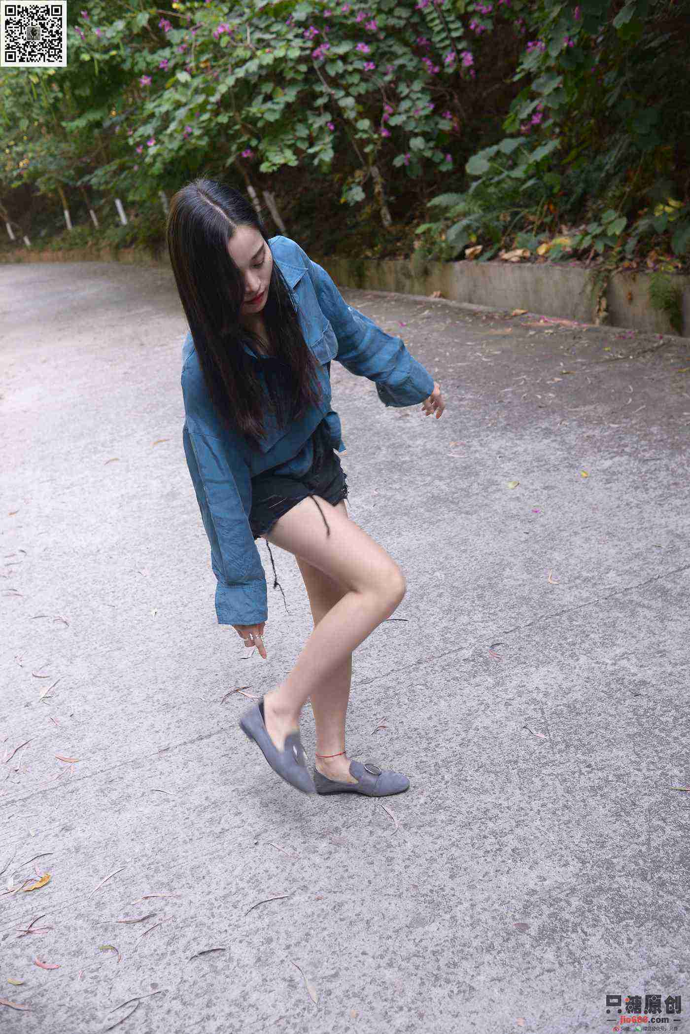 图片[57]-[只糖棉袜]NO.178 文文 海蓝时见鲸[179P] – 速更版-美库