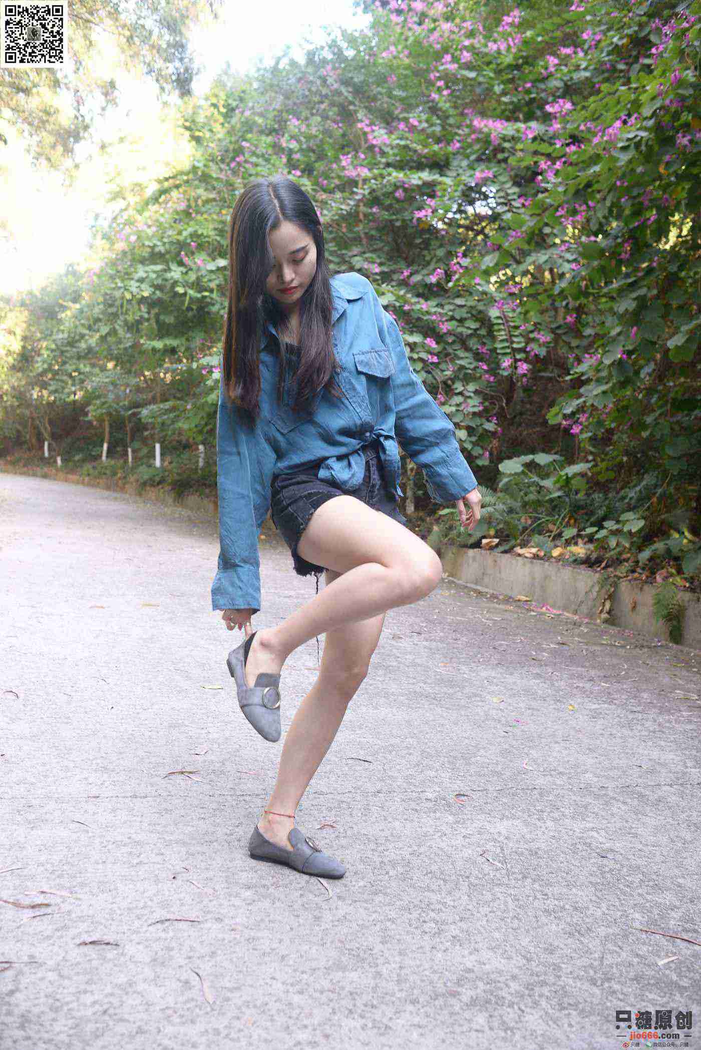 图片[59]-[只糖棉袜]NO.178 文文 海蓝时见鲸[179P] – 速更版-美库