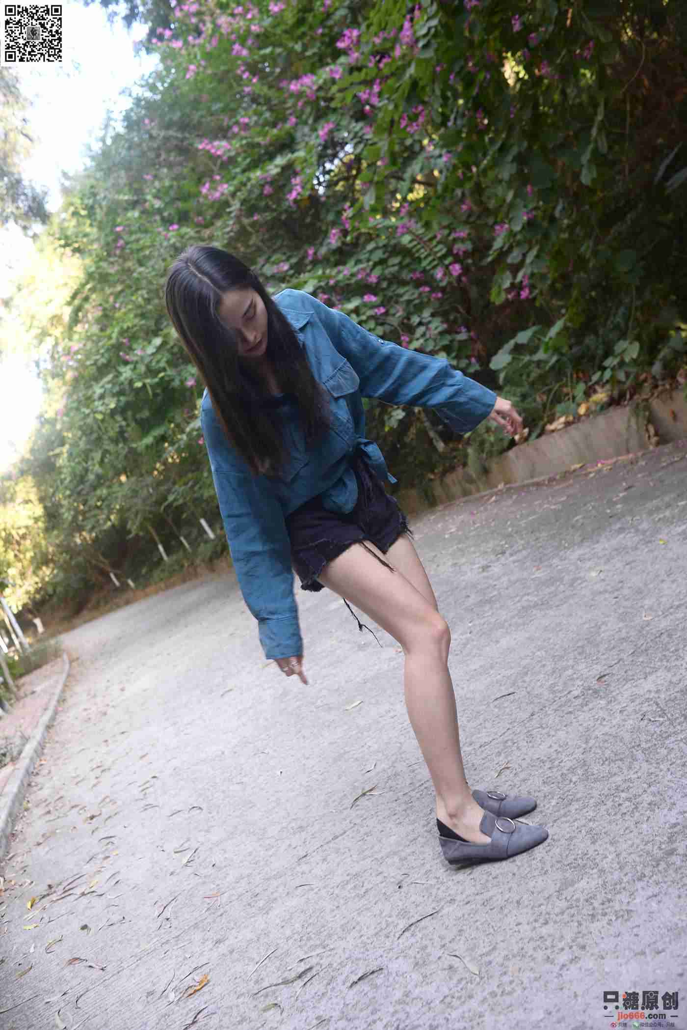 图片[60]-[只糖棉袜]NO.178 文文 海蓝时见鲸[179P] – 速更版-美库