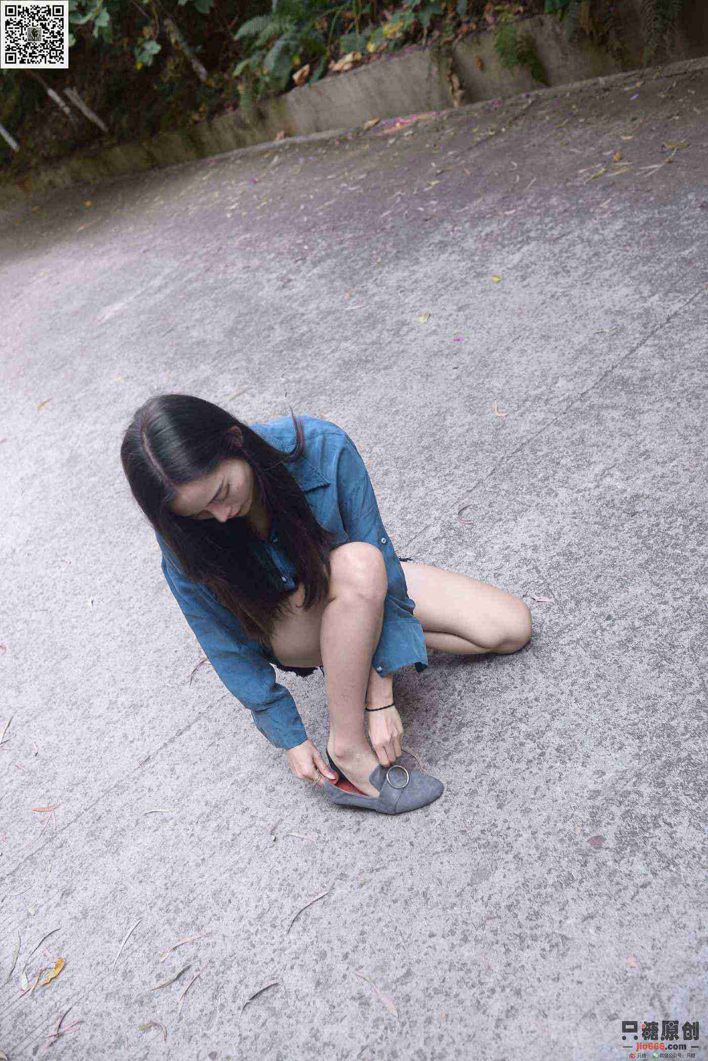 图片[62]-[只糖棉袜]NO.178 文文 海蓝时见鲸[179P] – 速更版-美库