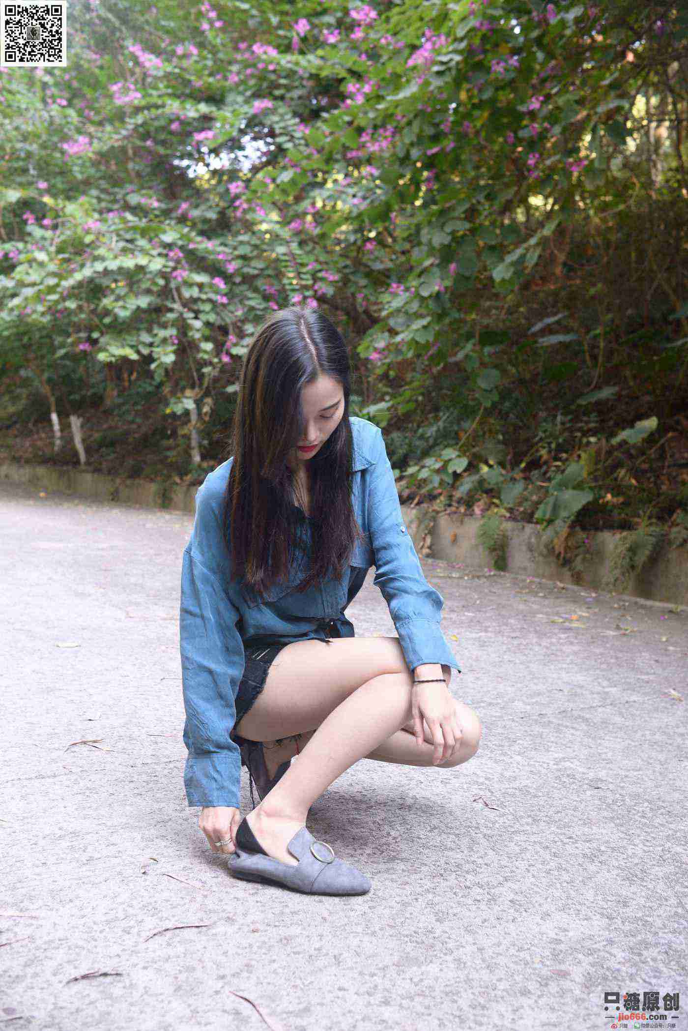 图片[63]-[只糖棉袜]NO.178 文文 海蓝时见鲸[179P] – 速更版-美库