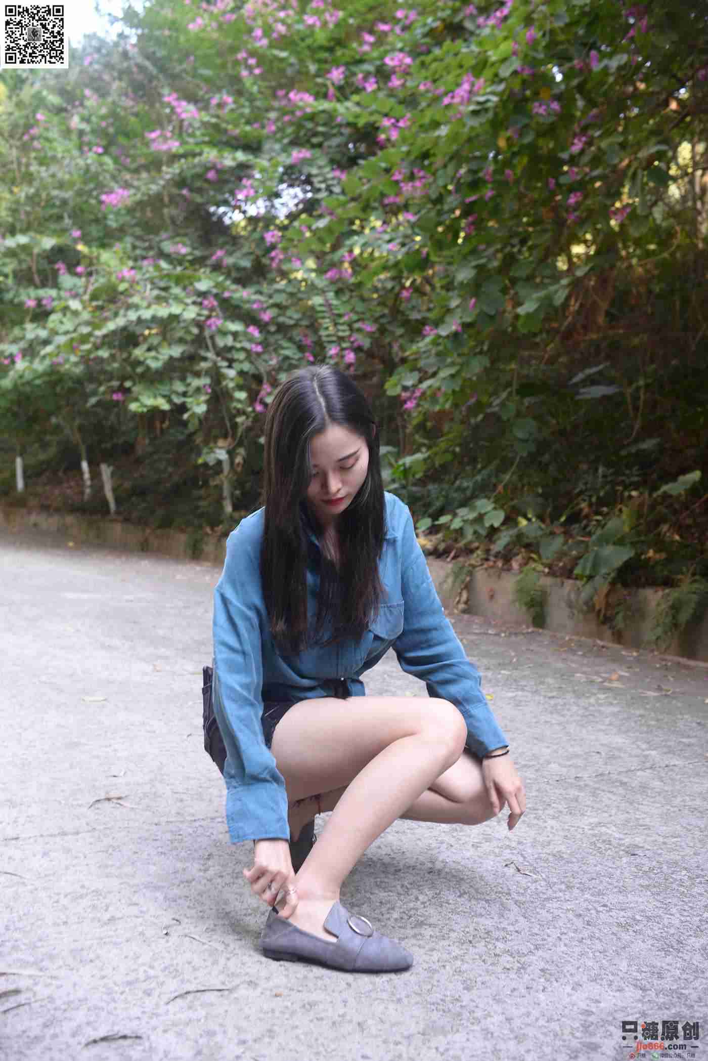 图片[64]-[只糖棉袜]NO.178 文文 海蓝时见鲸[179P] – 速更版-美库