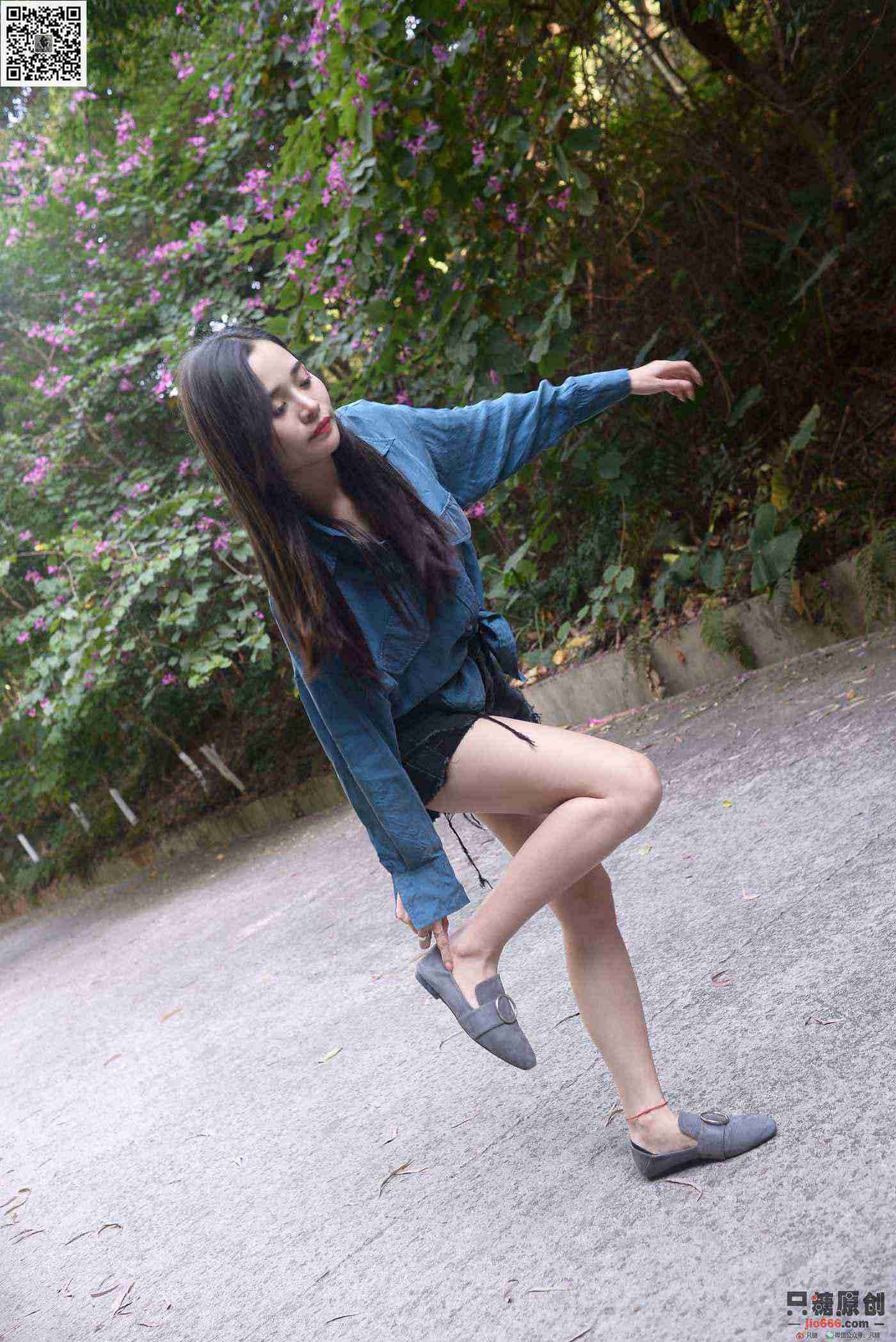 图片[65]-[只糖棉袜]NO.178 文文 海蓝时见鲸[179P] – 速更版-美库