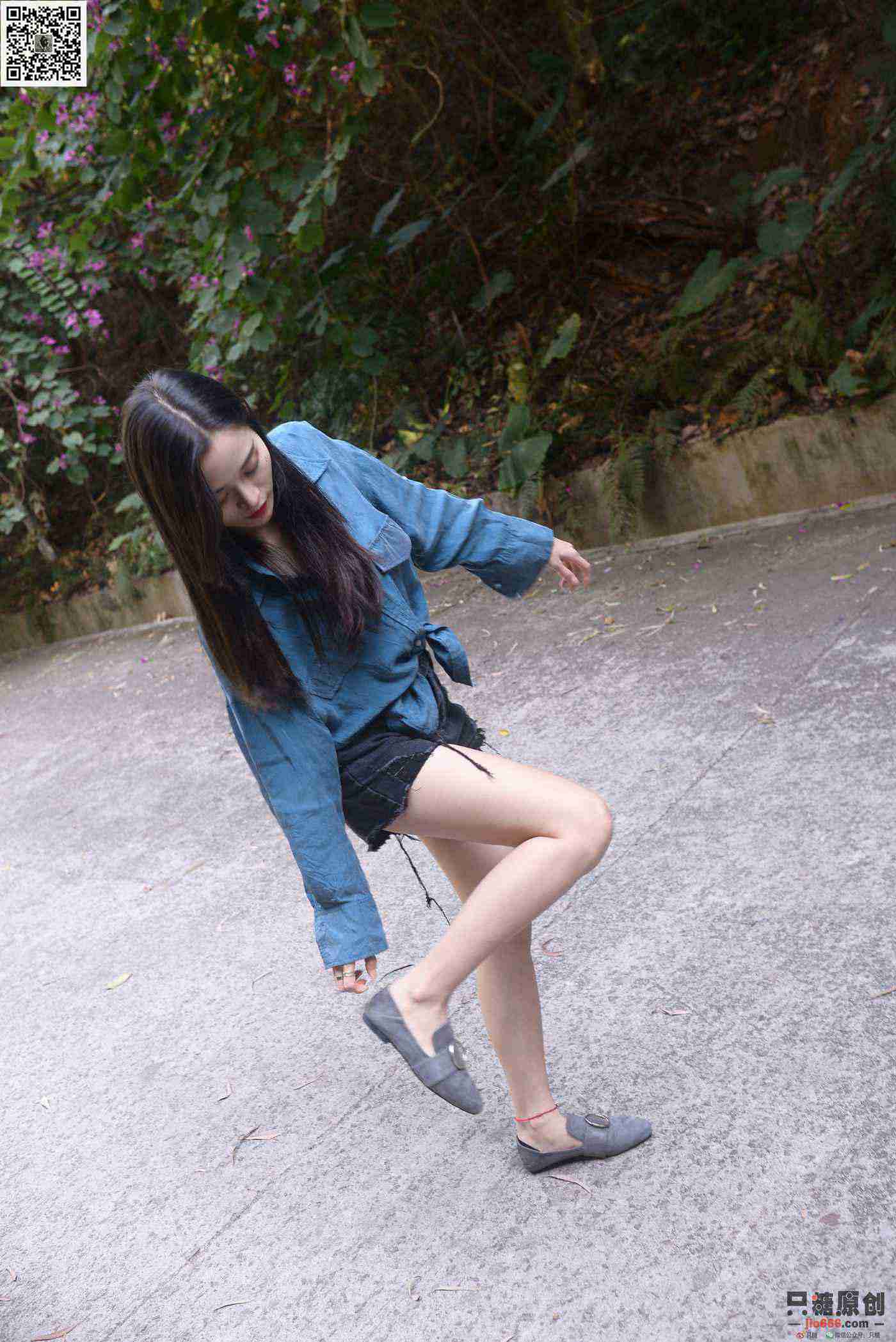 图片[66]-[只糖棉袜]NO.178 文文 海蓝时见鲸[179P] – 速更版-美库