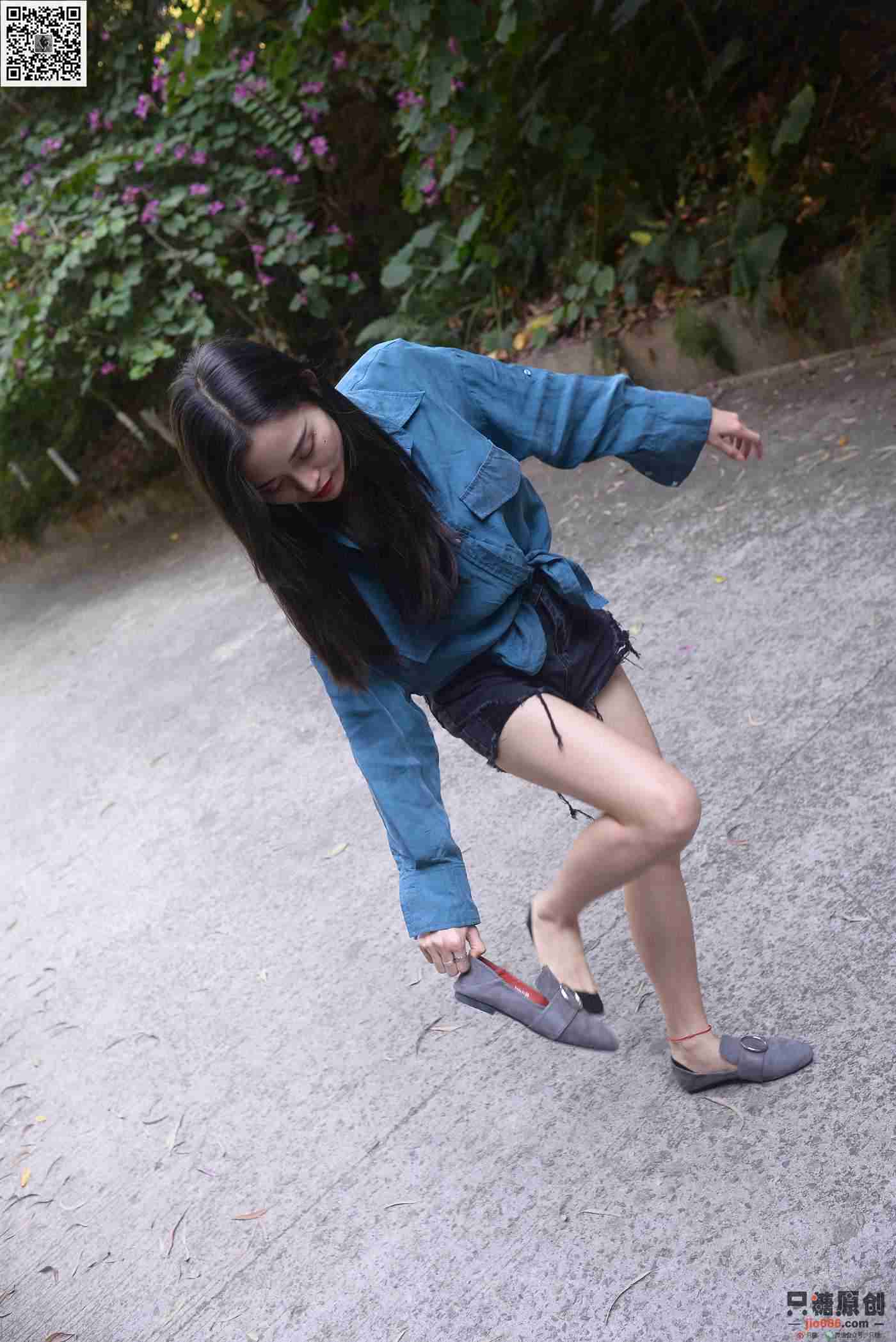 图片[67]-[只糖棉袜]NO.178 文文 海蓝时见鲸[179P] – 速更版-美库