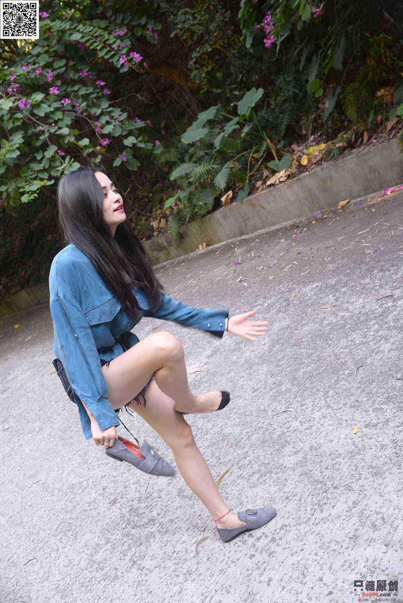 图片[70]-[只糖棉袜]NO.178 文文 海蓝时见鲸[179P] – 速更版-美库