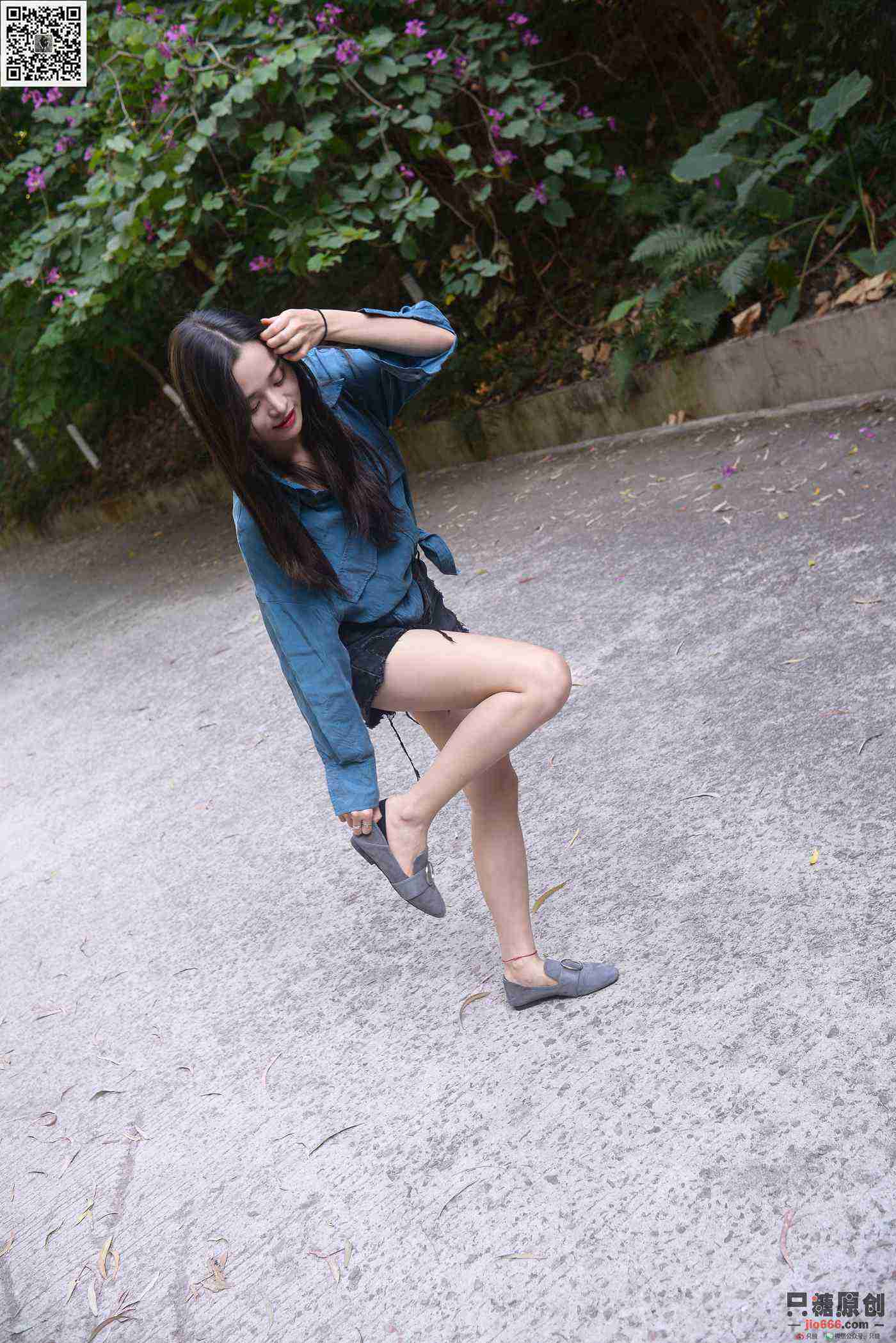 图片[71]-[只糖棉袜]NO.178 文文 海蓝时见鲸[179P] – 速更版-美库