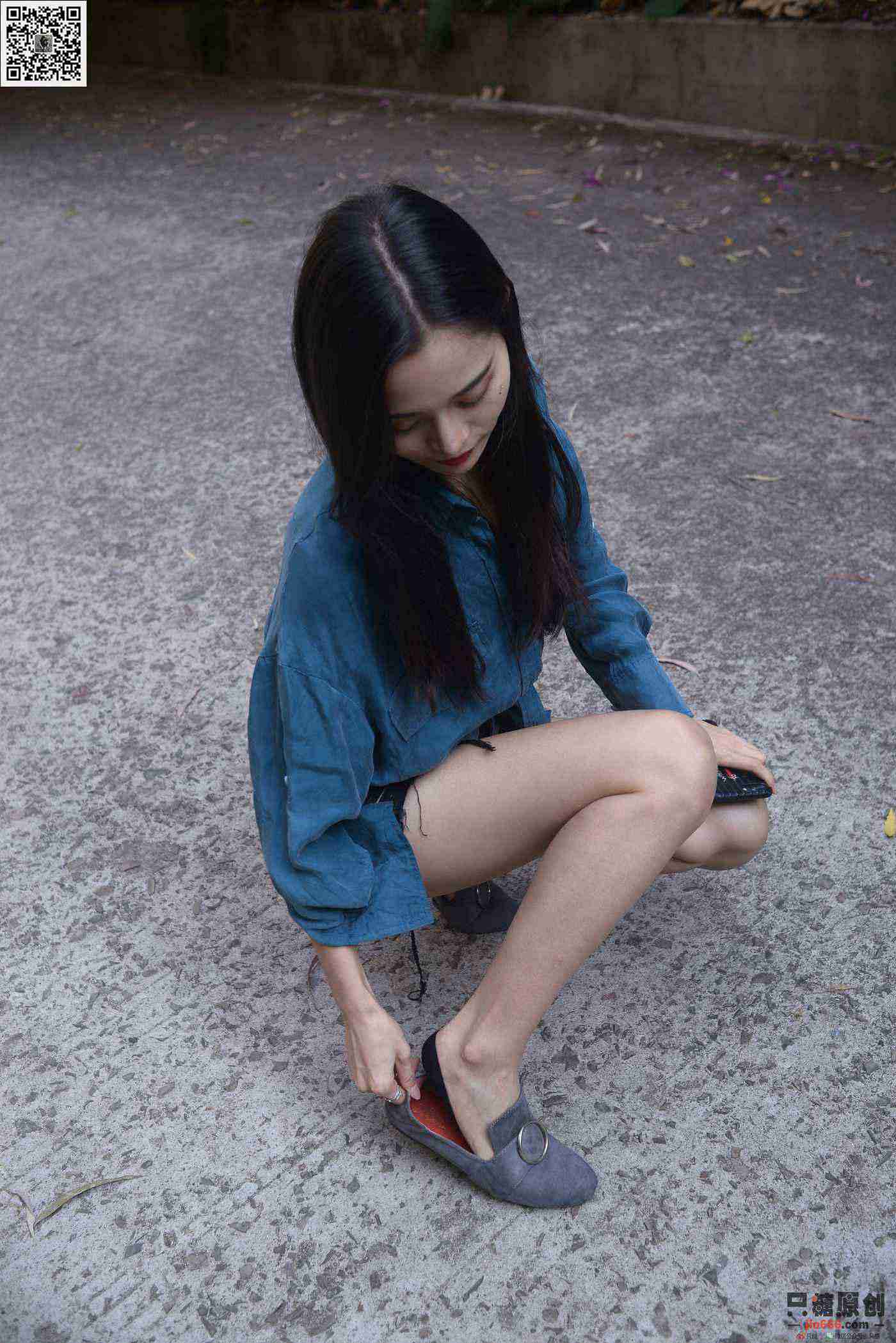 图片[76]-[只糖棉袜]NO.178 文文 海蓝时见鲸[179P] – 速更版-美库