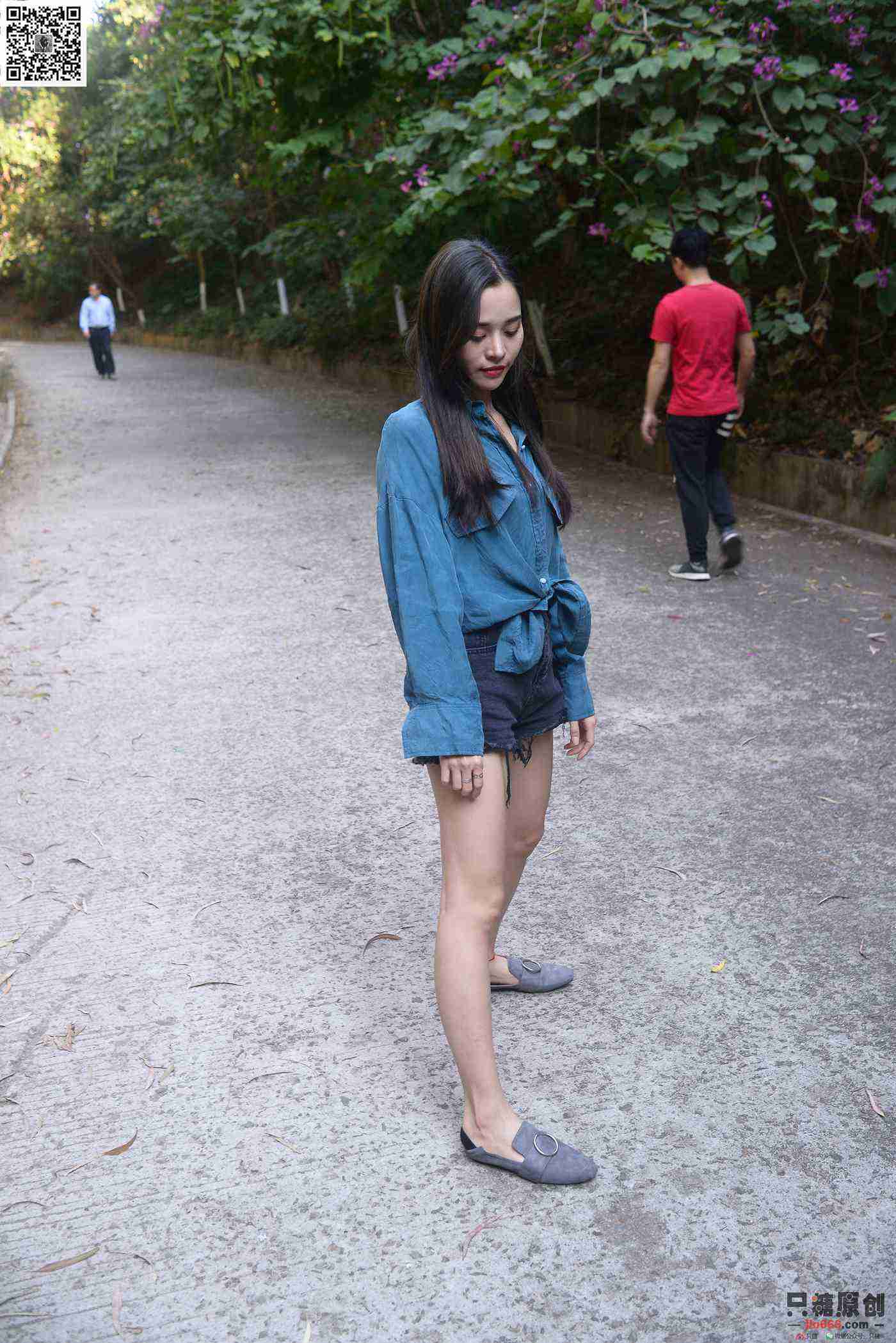 图片[81]-[只糖棉袜]NO.178 文文 海蓝时见鲸[179P] – 速更版-美库