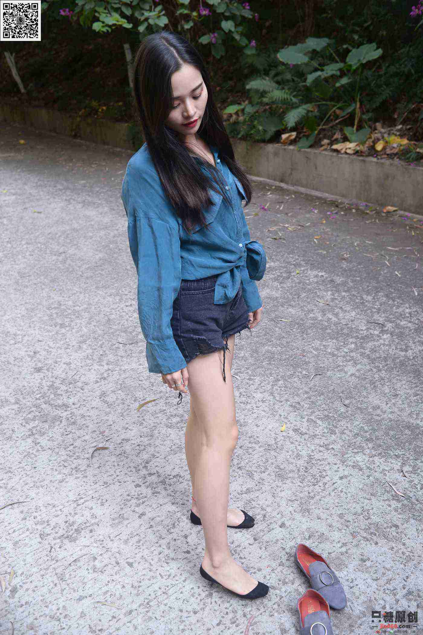 图片[83]-[只糖棉袜]NO.178 文文 海蓝时见鲸[179P] – 速更版-美库