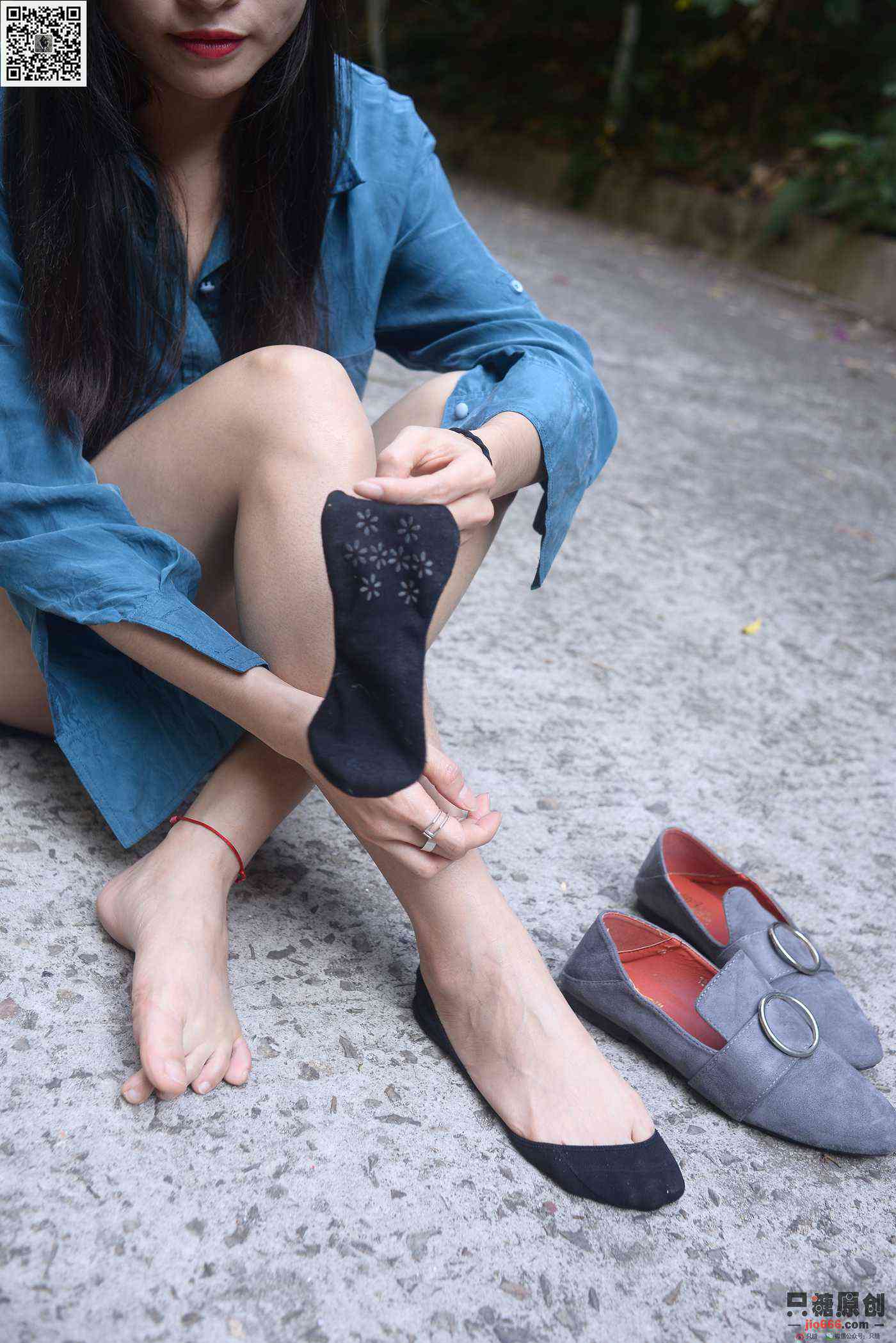 图片[92]-[只糖棉袜]NO.178 文文 海蓝时见鲸[179P] – 速更版-美库