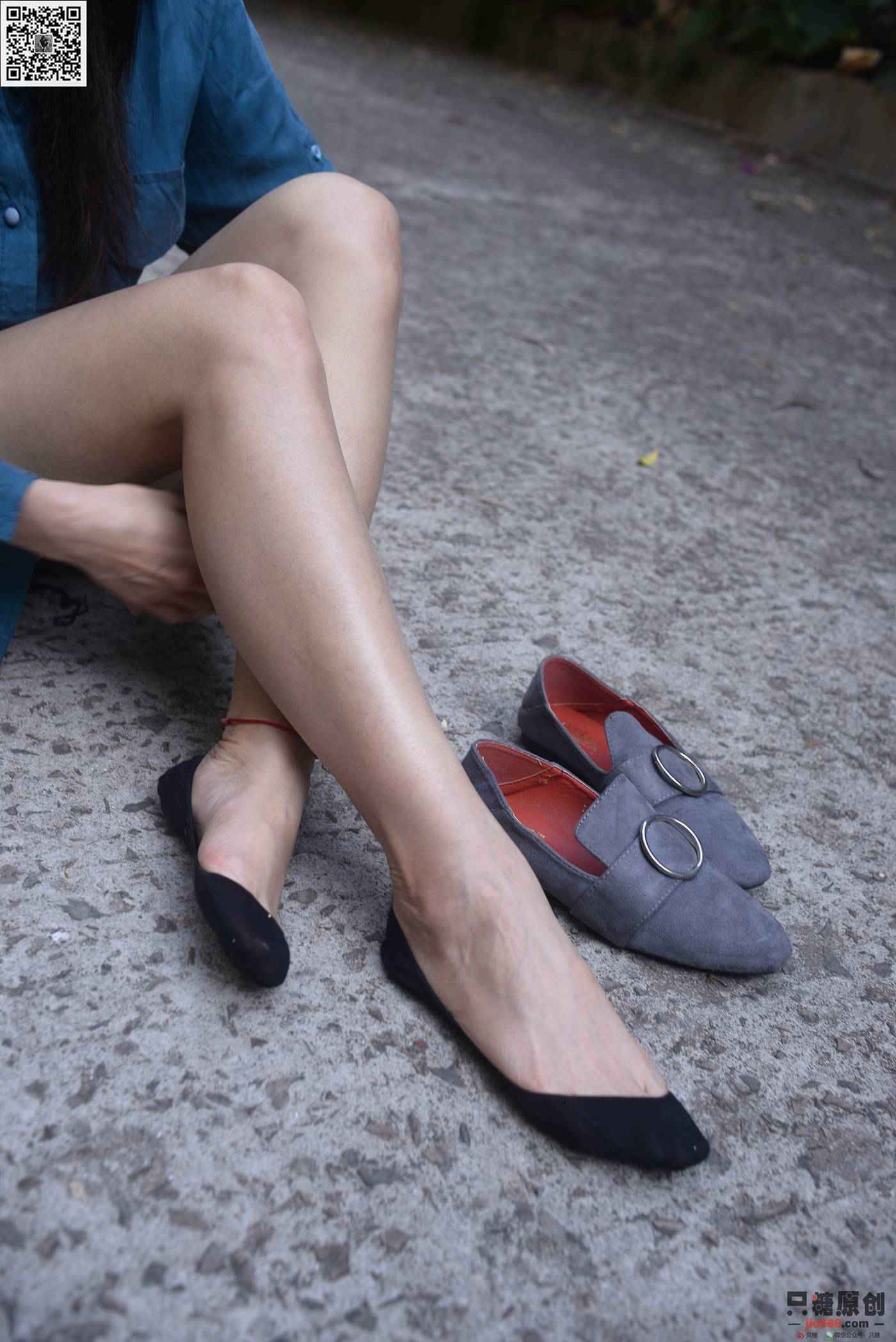 图片[97]-[只糖棉袜]NO.178 文文 海蓝时见鲸[179P] – 速更版-美库