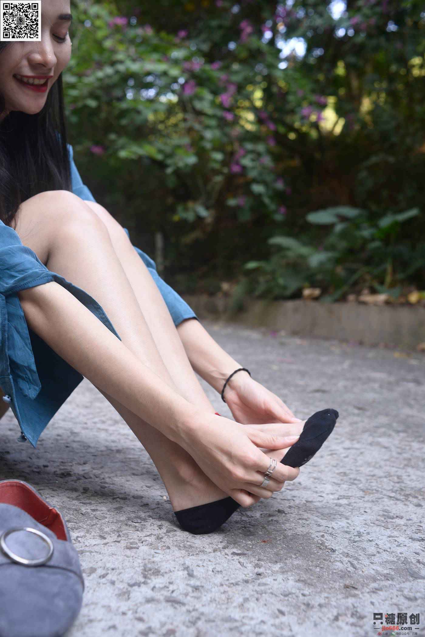 图片[100]-[只糖棉袜]NO.178 文文 海蓝时见鲸[179P] – 速更版-美库