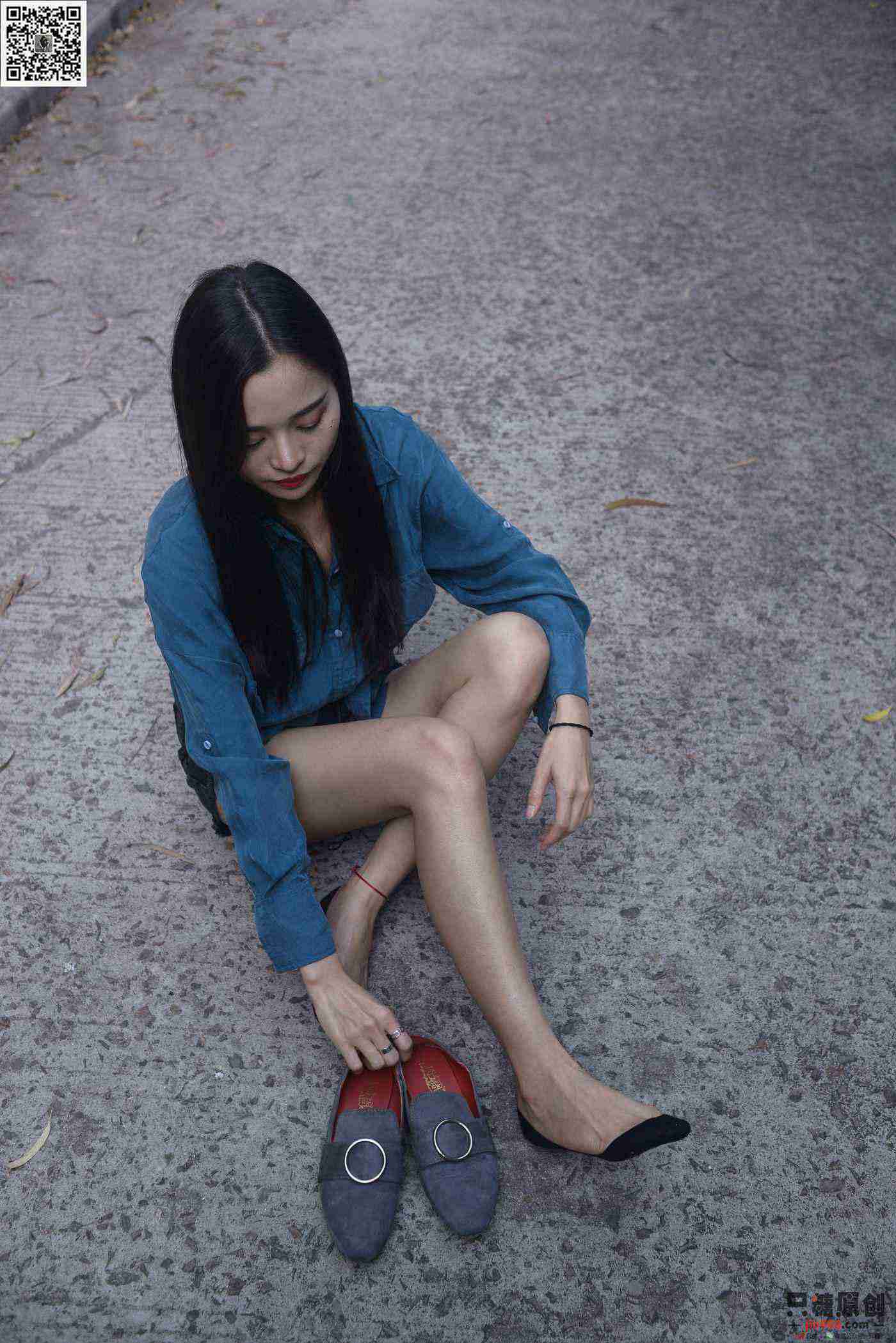 图片[120]-[只糖棉袜]NO.178 文文 海蓝时见鲸[179P] – 速更版-美库