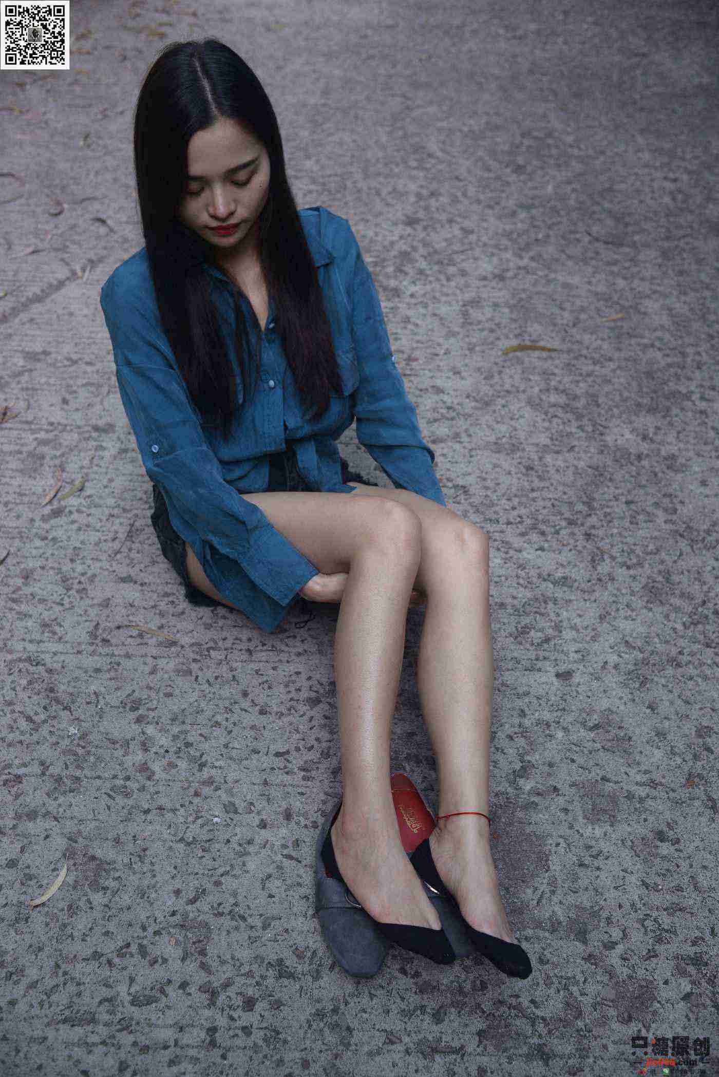 图片[122]-[只糖棉袜]NO.178 文文 海蓝时见鲸[179P] – 速更版-美库