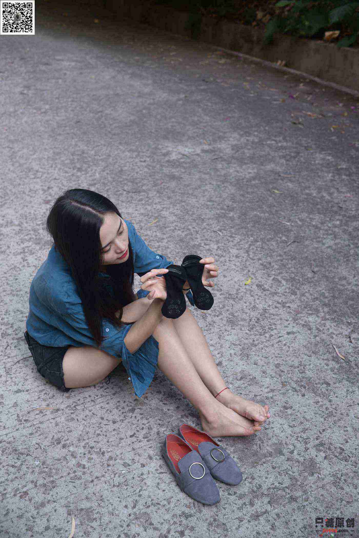 图片[136]-[只糖棉袜]NO.178 文文 海蓝时见鲸[179P] – 速更版-美库