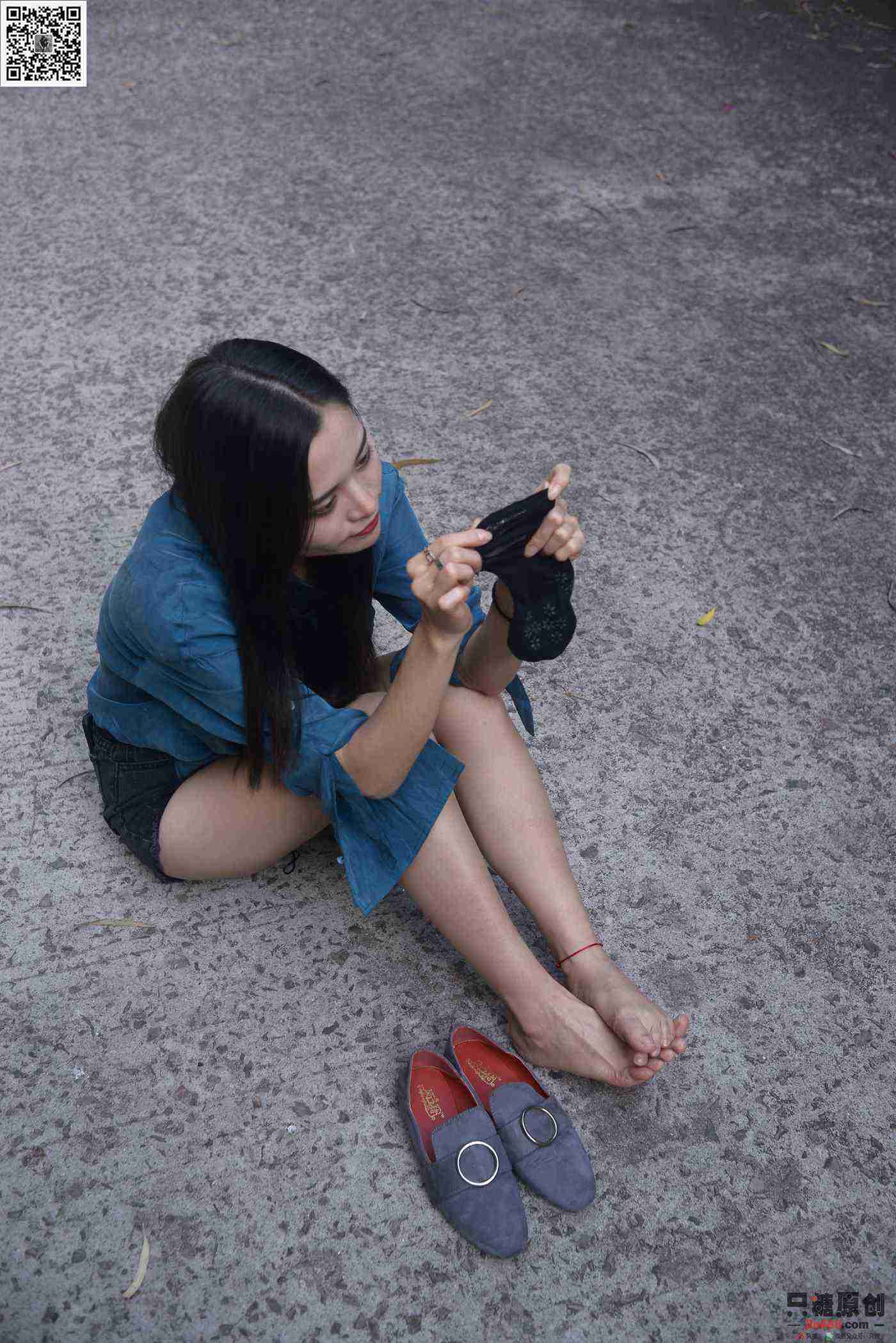 图片[137]-[只糖棉袜]NO.178 文文 海蓝时见鲸[179P] – 速更版-美库