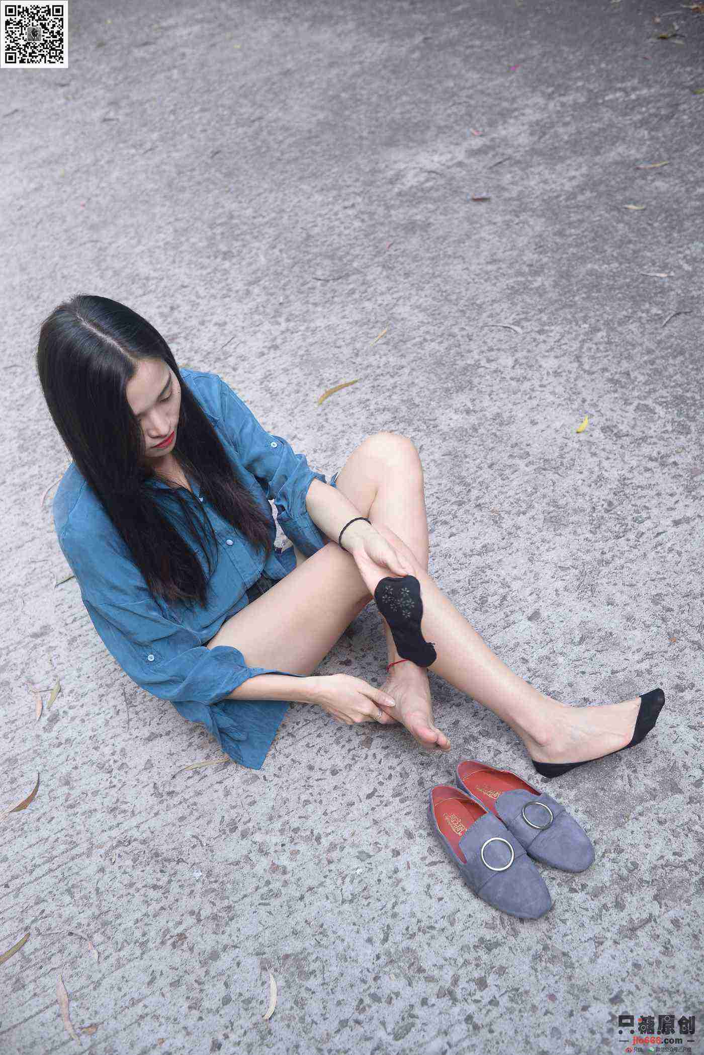 图片[139]-[只糖棉袜]NO.178 文文 海蓝时见鲸[179P] – 速更版-美库