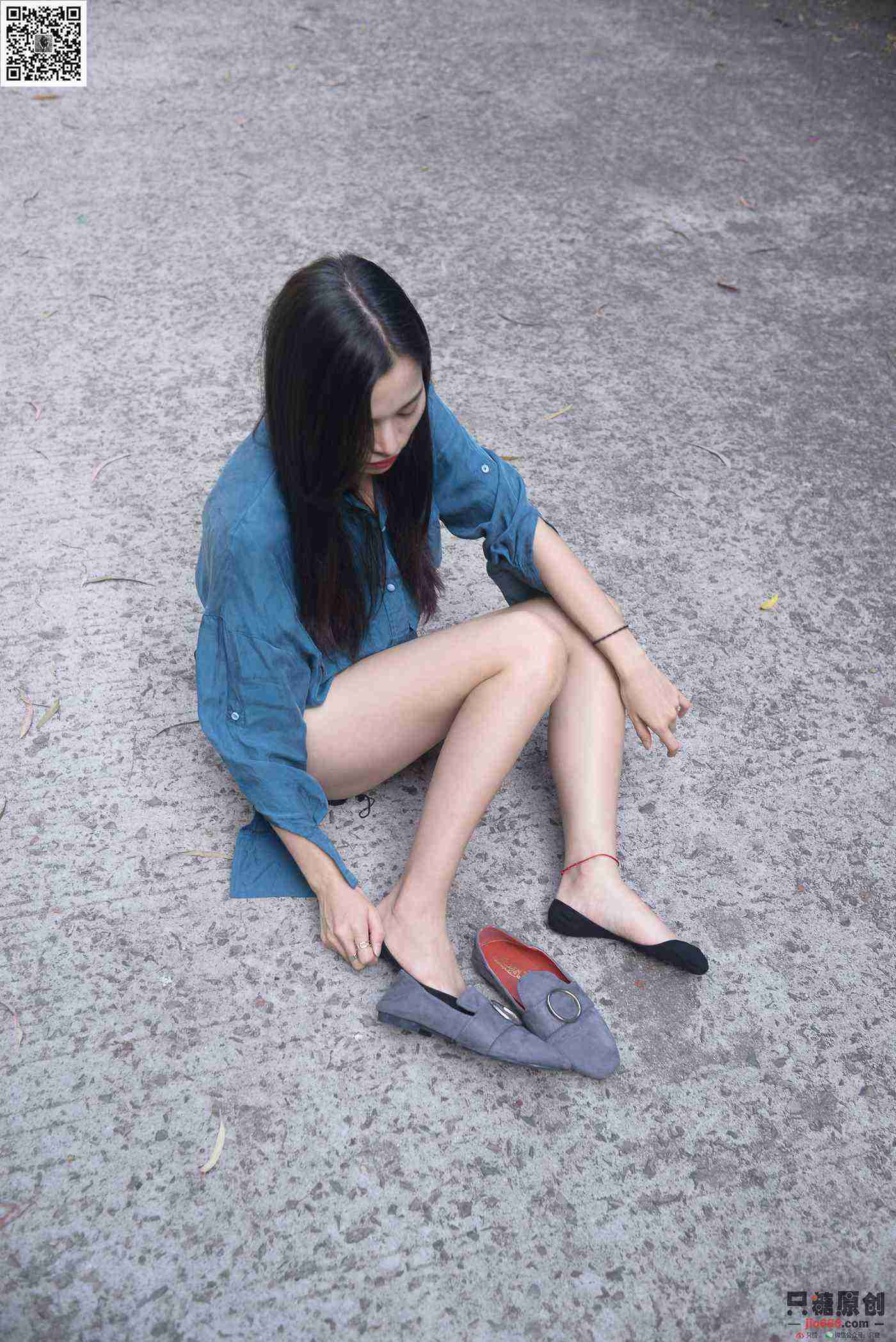 图片[142]-[只糖棉袜]NO.178 文文 海蓝时见鲸[179P] – 速更版-美库