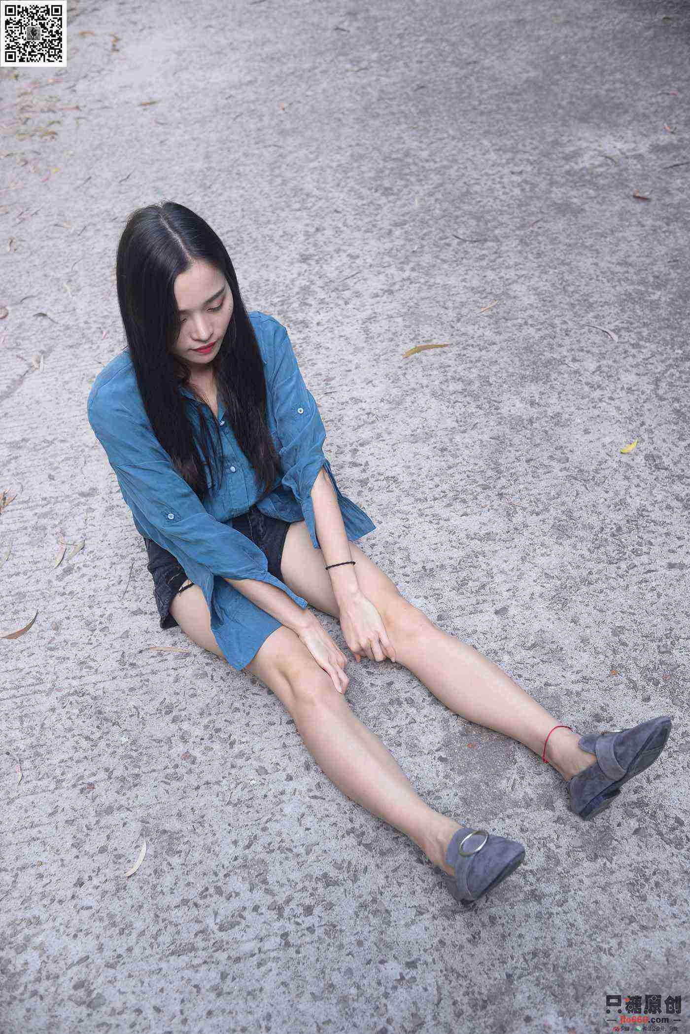 图片[147]-[只糖棉袜]NO.178 文文 海蓝时见鲸[179P] – 速更版-美库