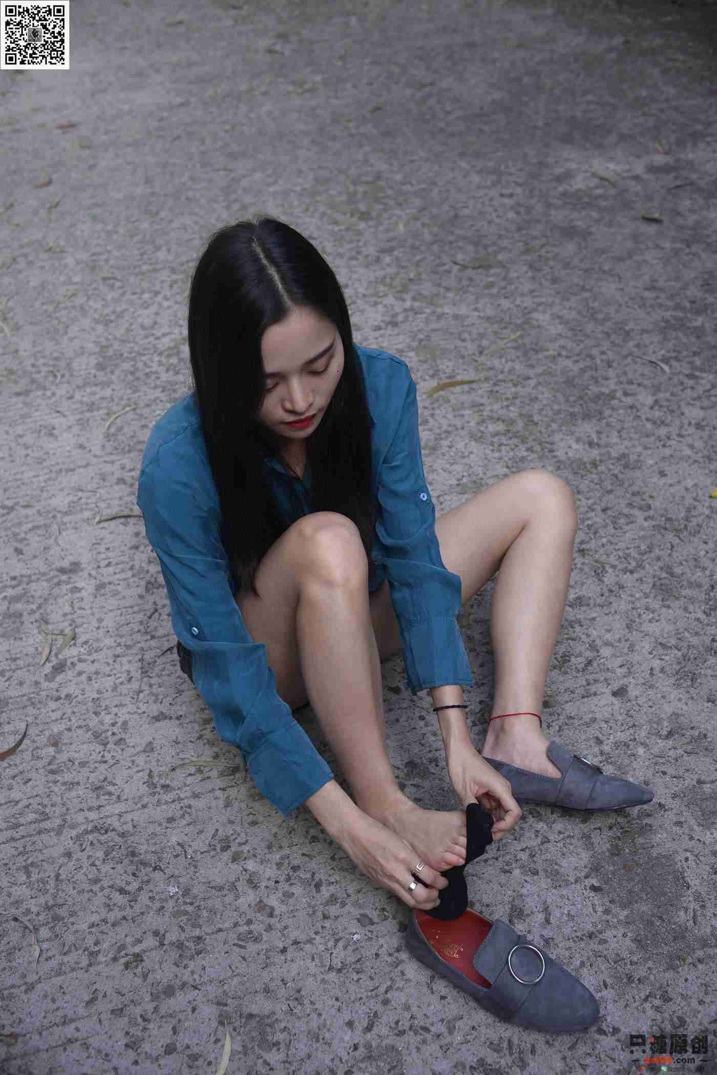 图片[150]-[只糖棉袜]NO.178 文文 海蓝时见鲸[179P] – 速更版-美库