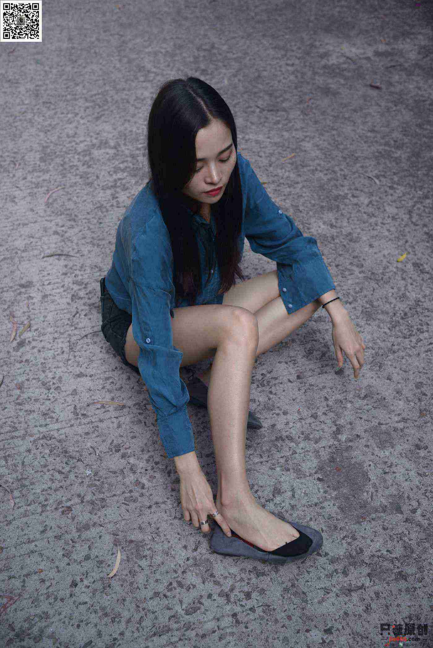 图片[151]-[只糖棉袜]NO.178 文文 海蓝时见鲸[179P] – 速更版-美库